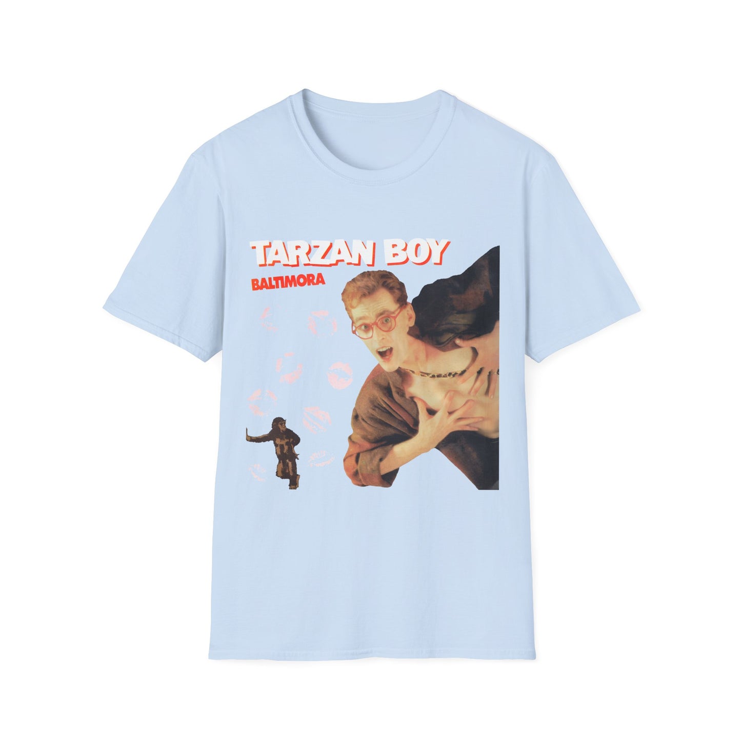 1985 tarzan boy single by baltimora tshirt