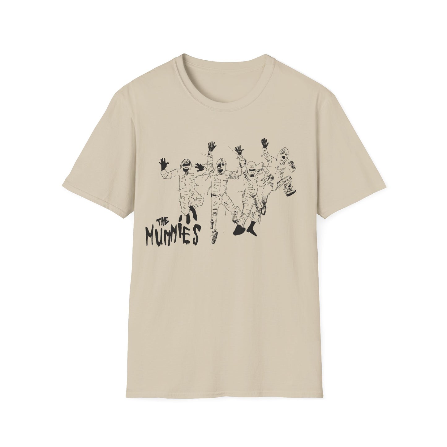 original drawing budget rockers the mummies fan art tshirt