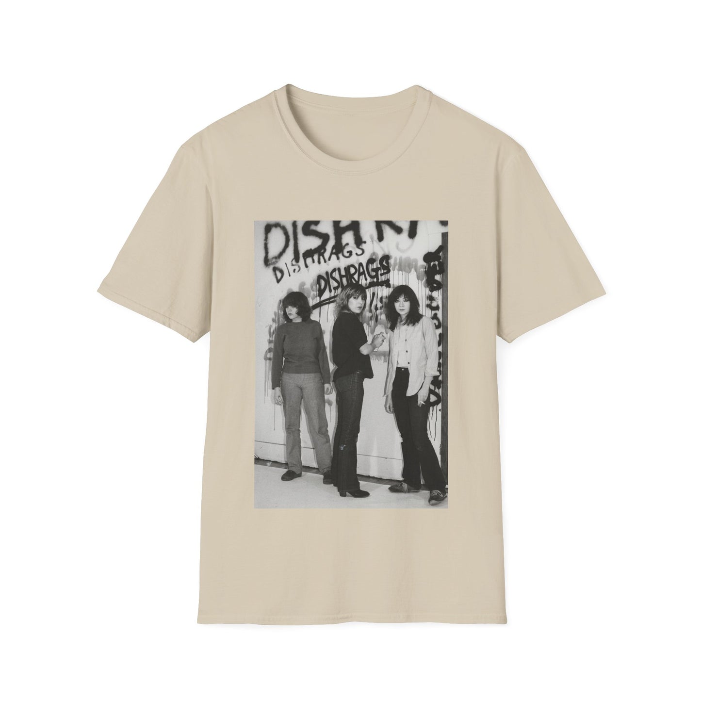 canadian punk band the dishrags photo tshirt