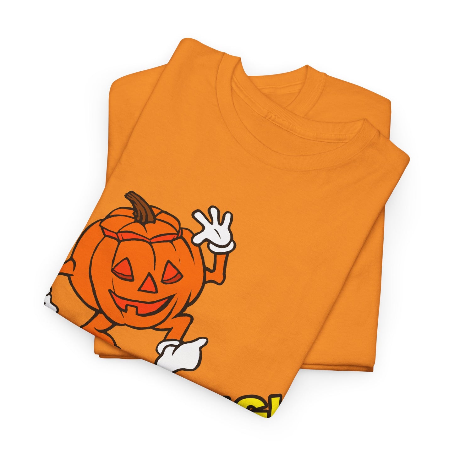 old tv commercial halloween pumpking guy not long custom reproduction tshirt