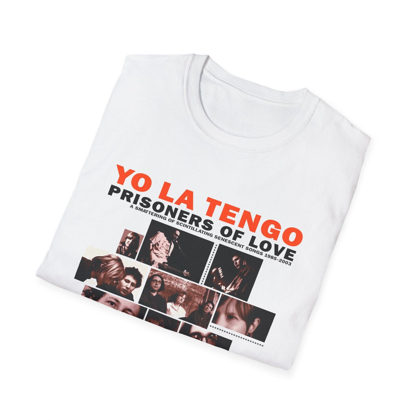 yo la tengo prisoners of love album tshirt