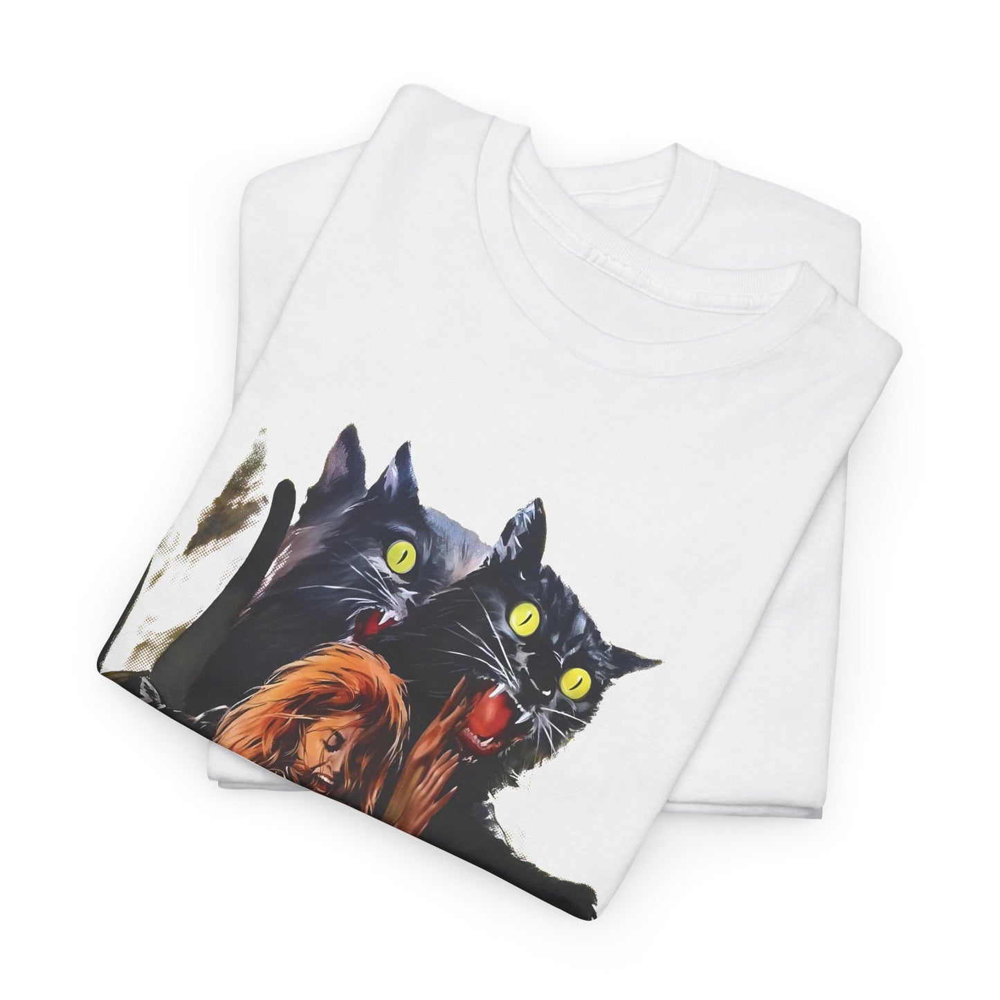 1969 eye of the cat movie poster custom edit tshirt
