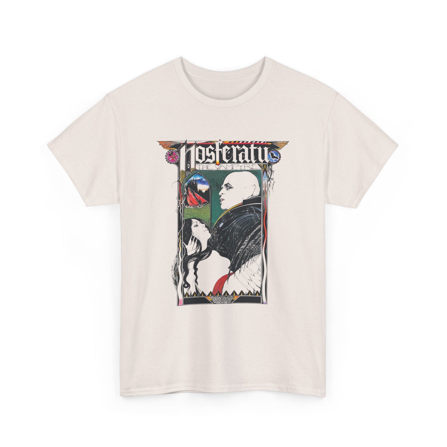 nosferatu 1979 movie poster reproduction tshirt