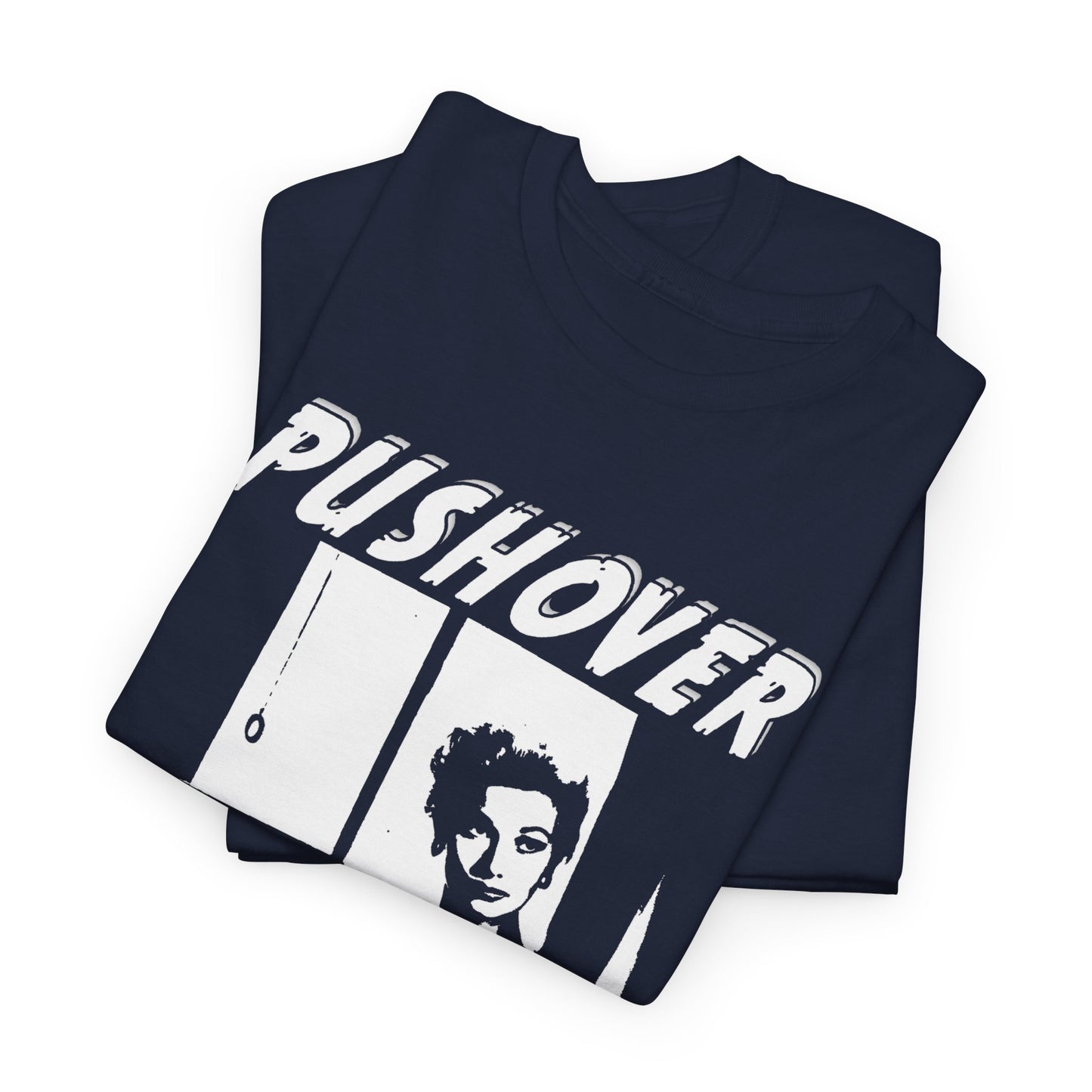 1954 film noir fan art movie poster "pushover" tshirt