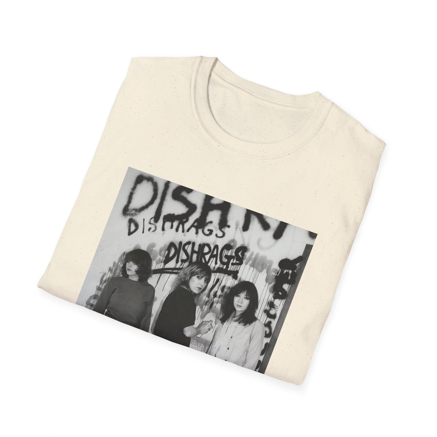 canadian punk band the dishrags photo tshirt