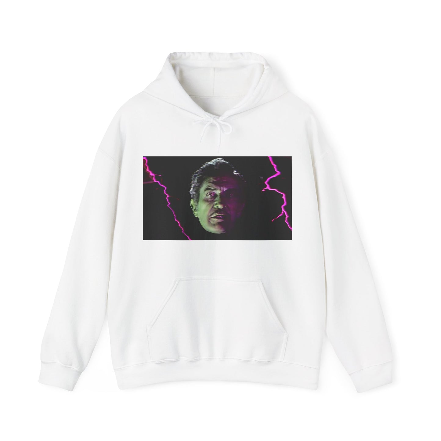 the hilarious house of frightenstein vincent price opening monologue on a unisex heavy blend hooded sweatshirt