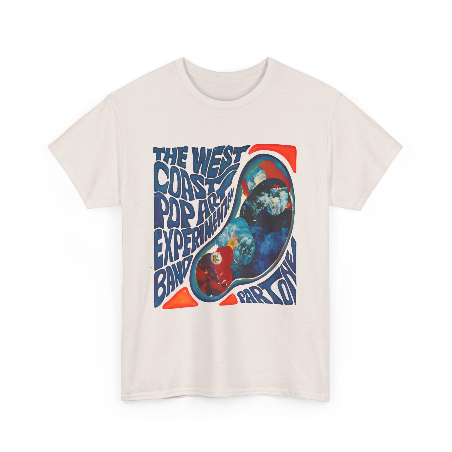 1967 part one by the west coast pop art experimental band album cover stretched tshirt