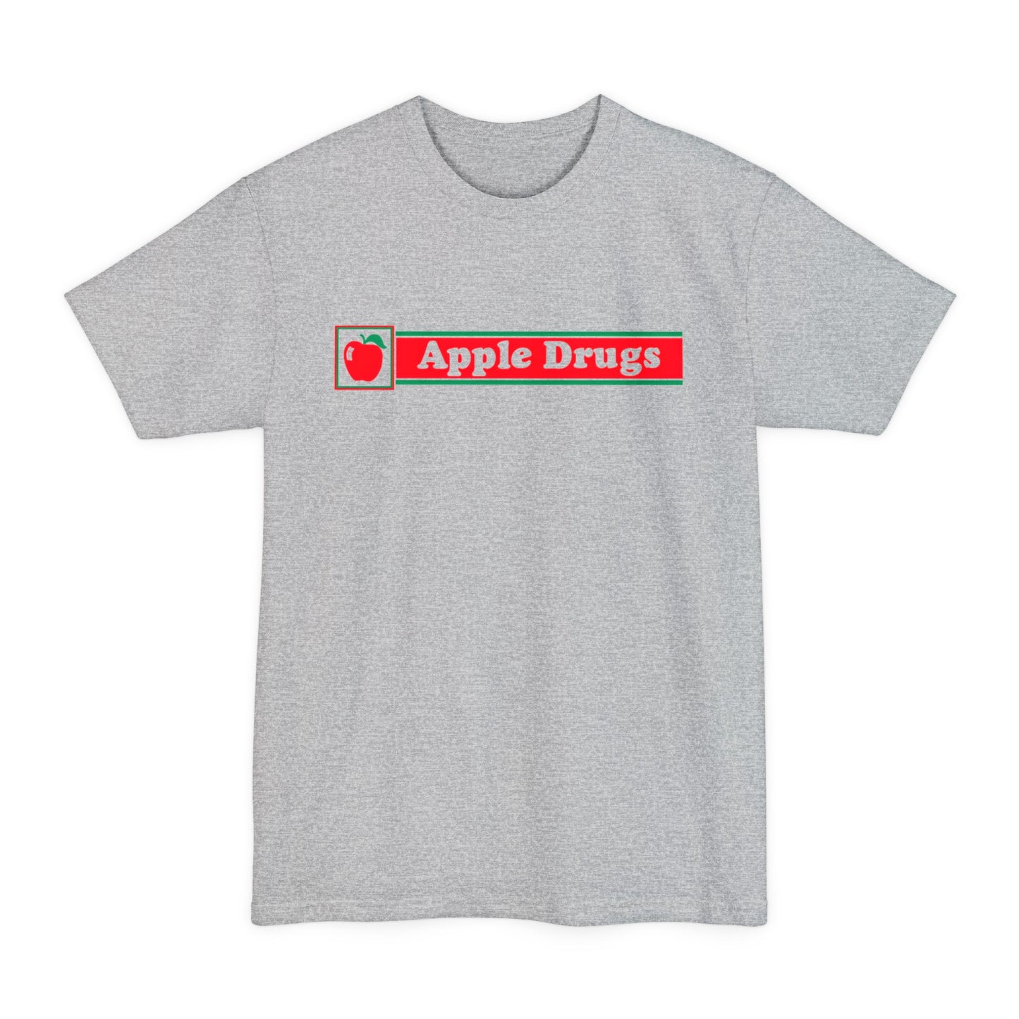 oversized apple drugs unisex tall beefy tshirt