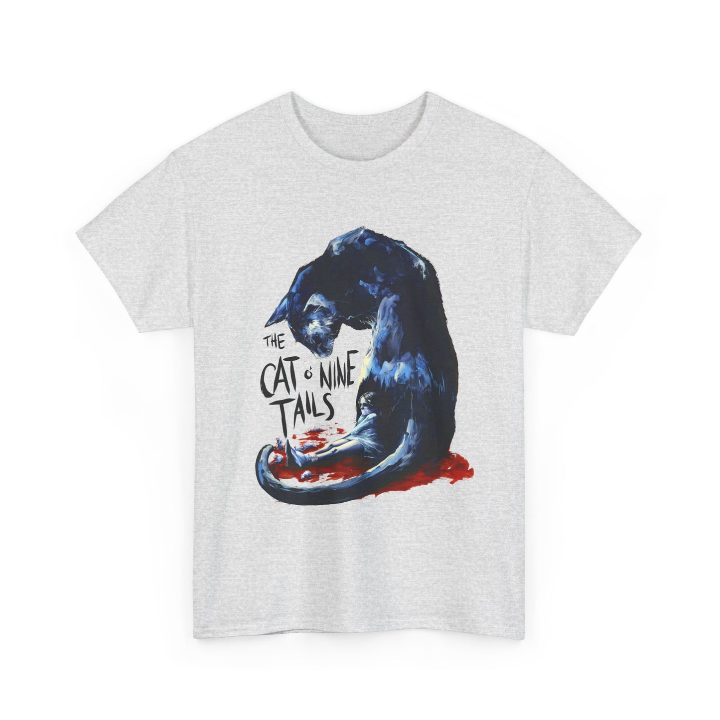 1971 the cat o nine tails special edition movie poster tshirt