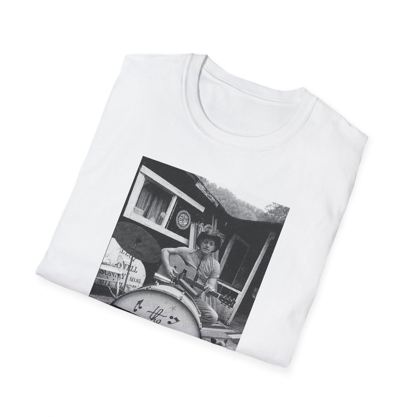 outsider rockabilly one-man band american singer songwriter hasil adkins photo tshirt