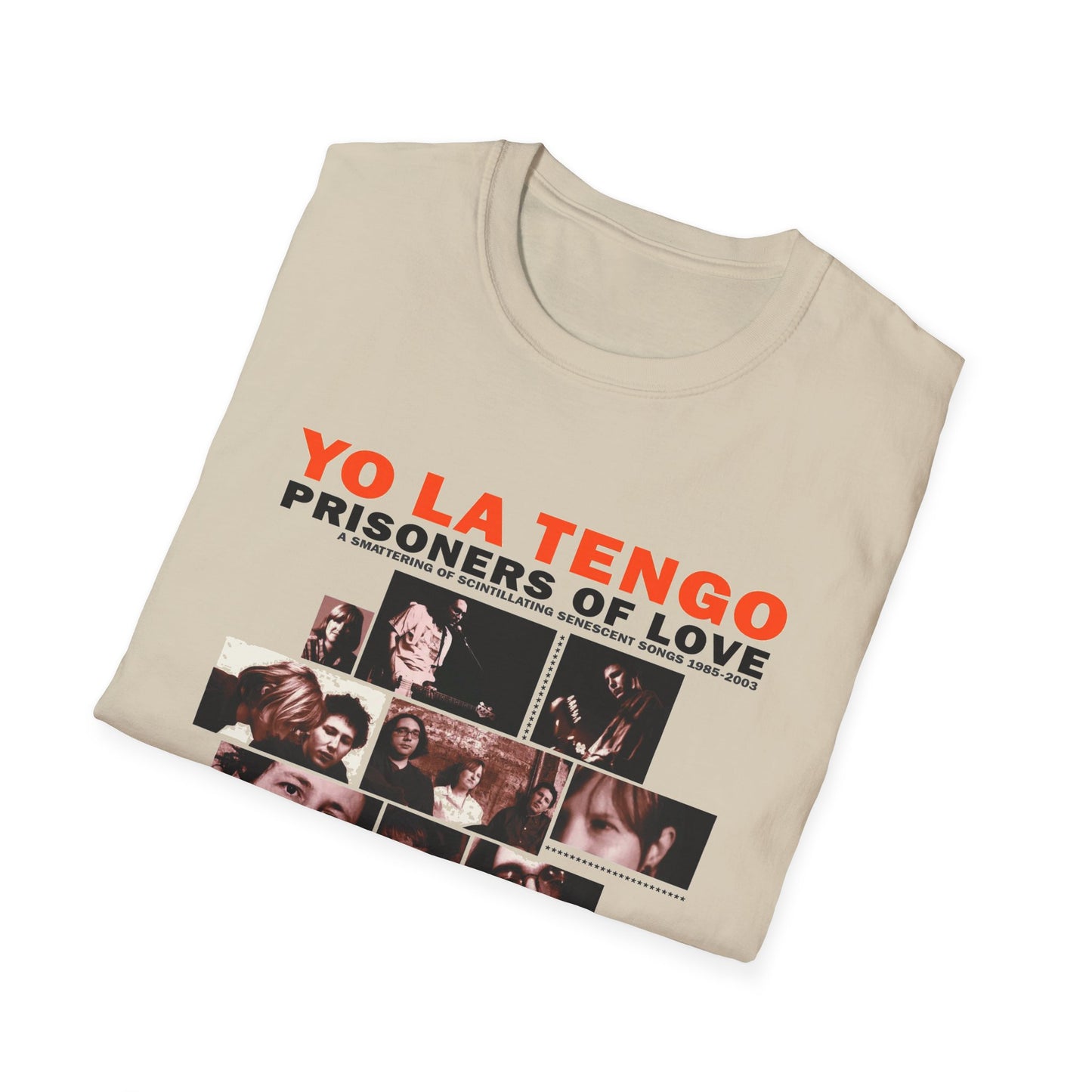 yo la tengo prisoners of love album tshirt