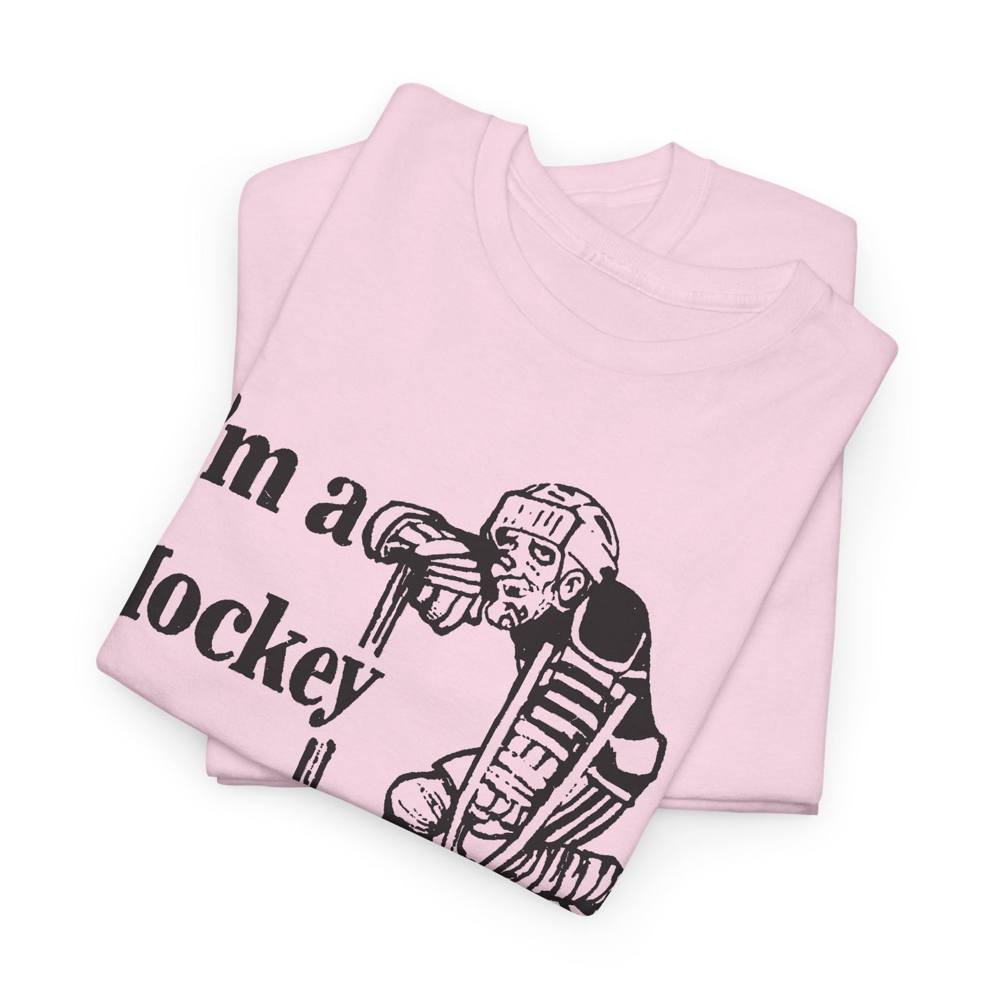 vintage canadian i'm a hockey nut graphic reproduction tshirt