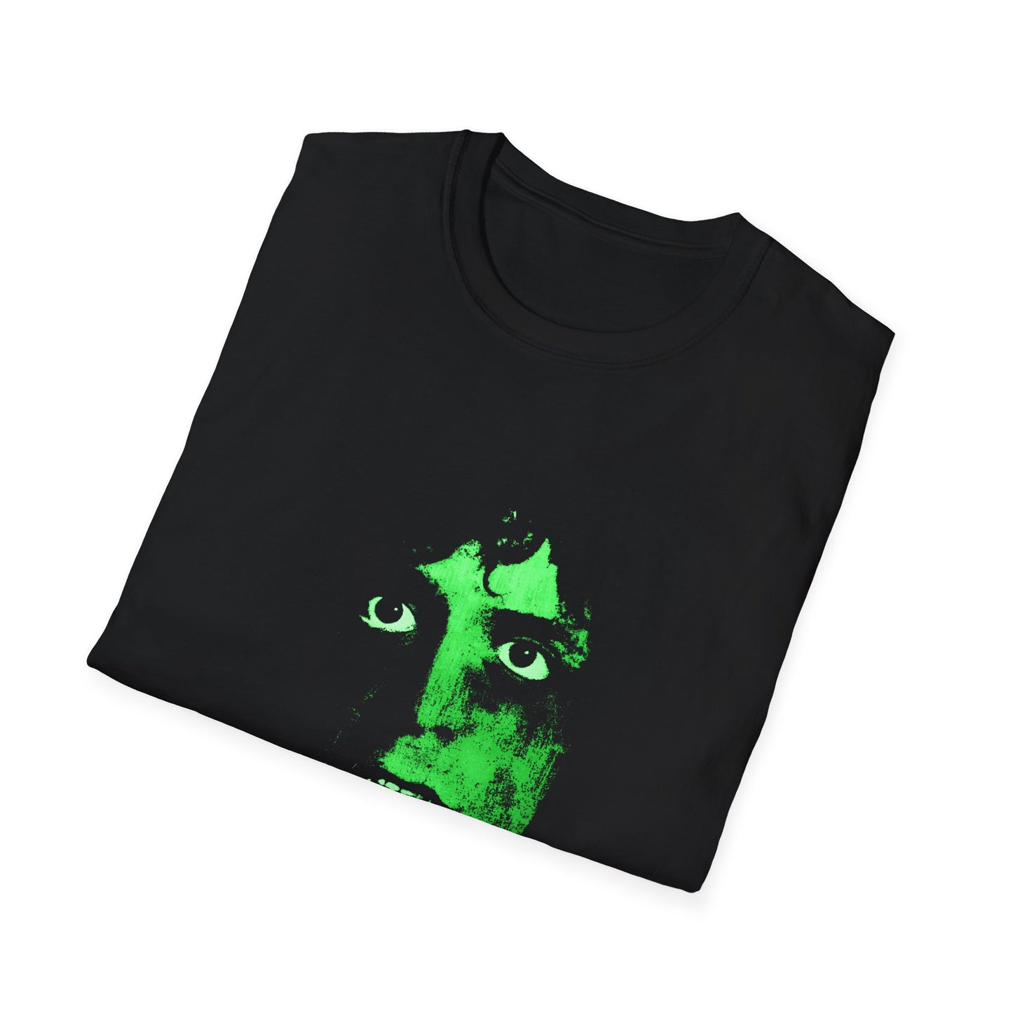 neon green rock and roll animal fan art tshirt