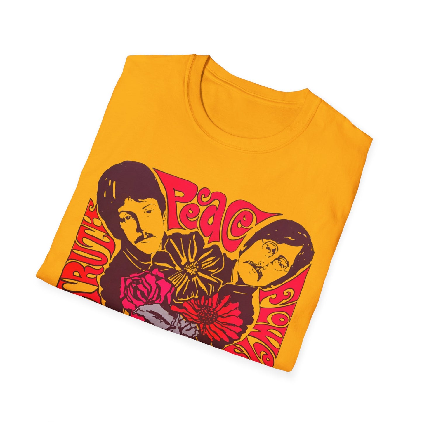 1967 blacklight beatle poster reproduction band tshirt