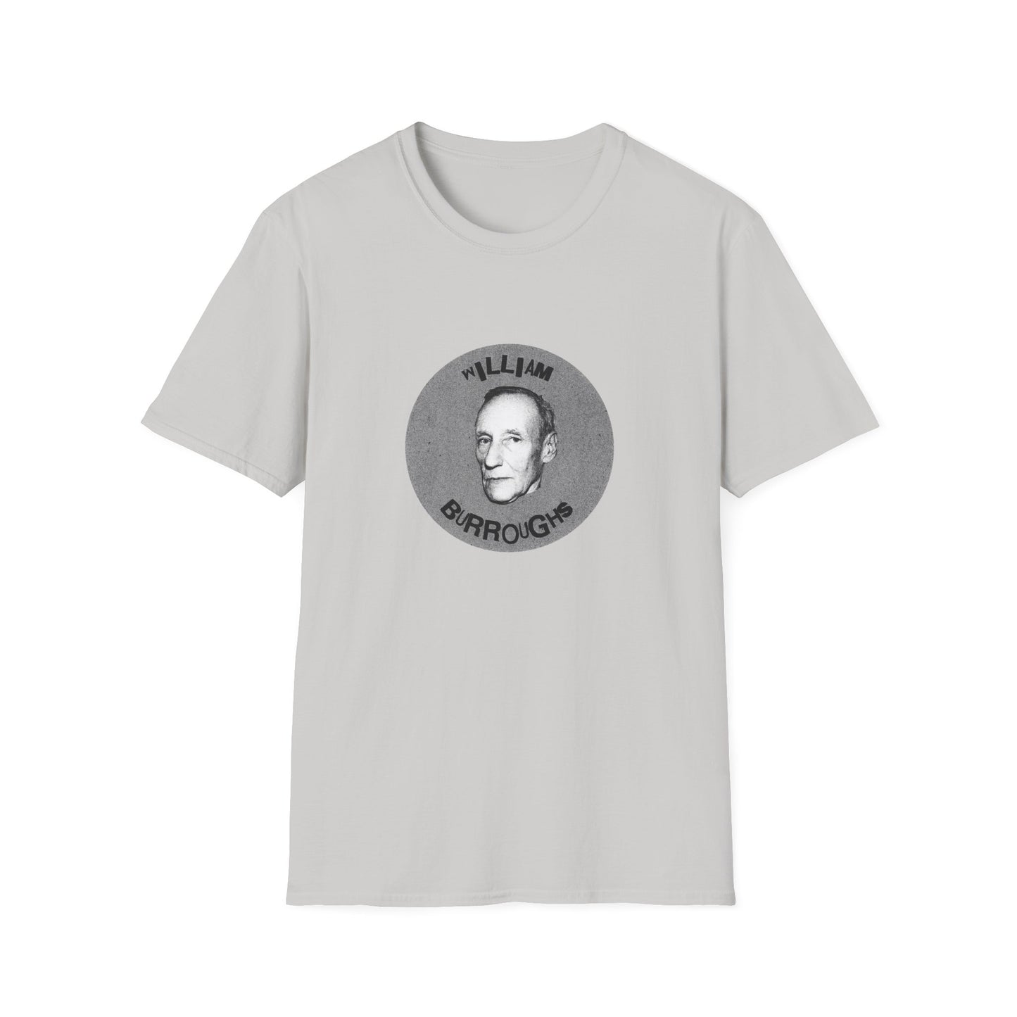 william burroughs fan art logo tshirt