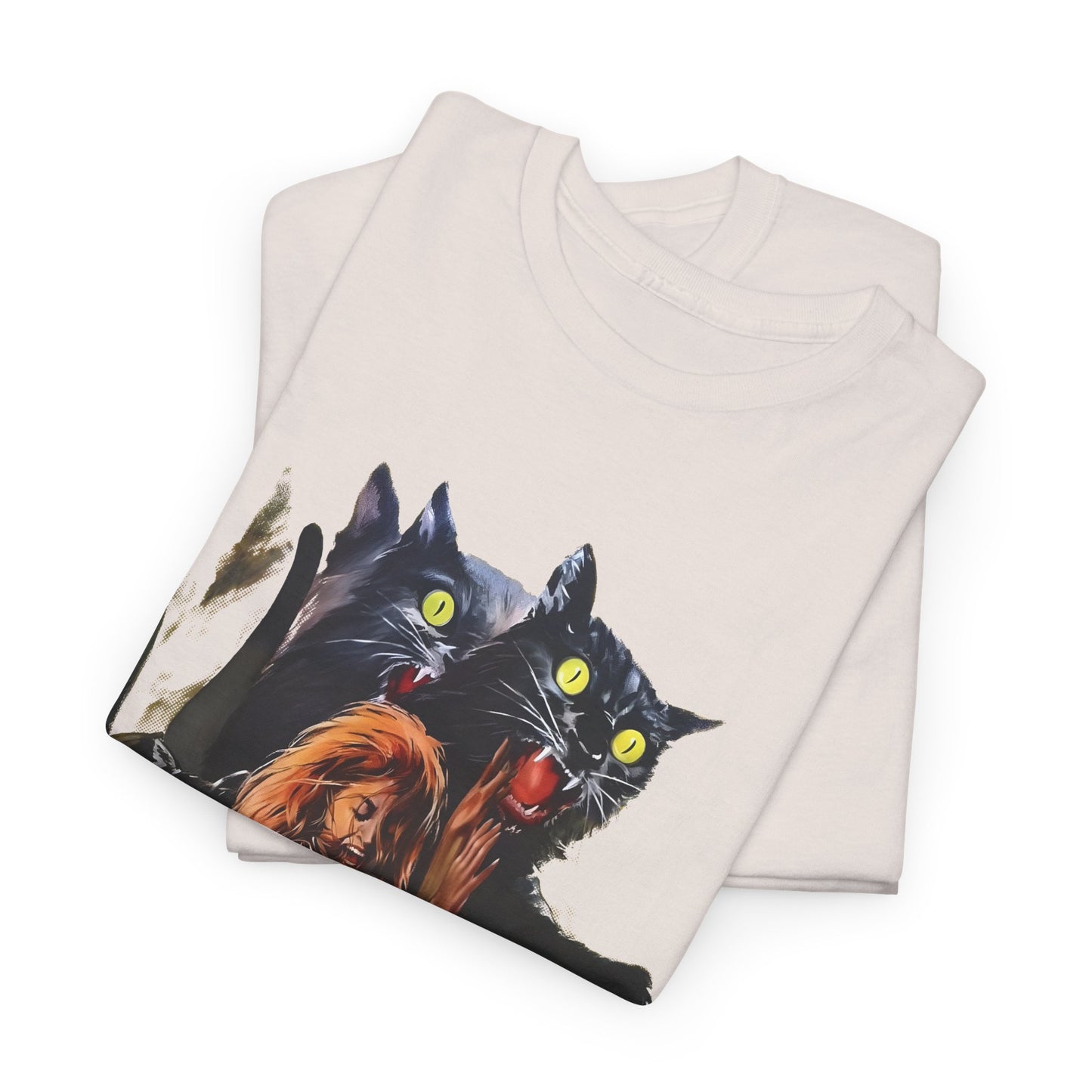 1969 eye of the cat movie poster custom edit tshirt