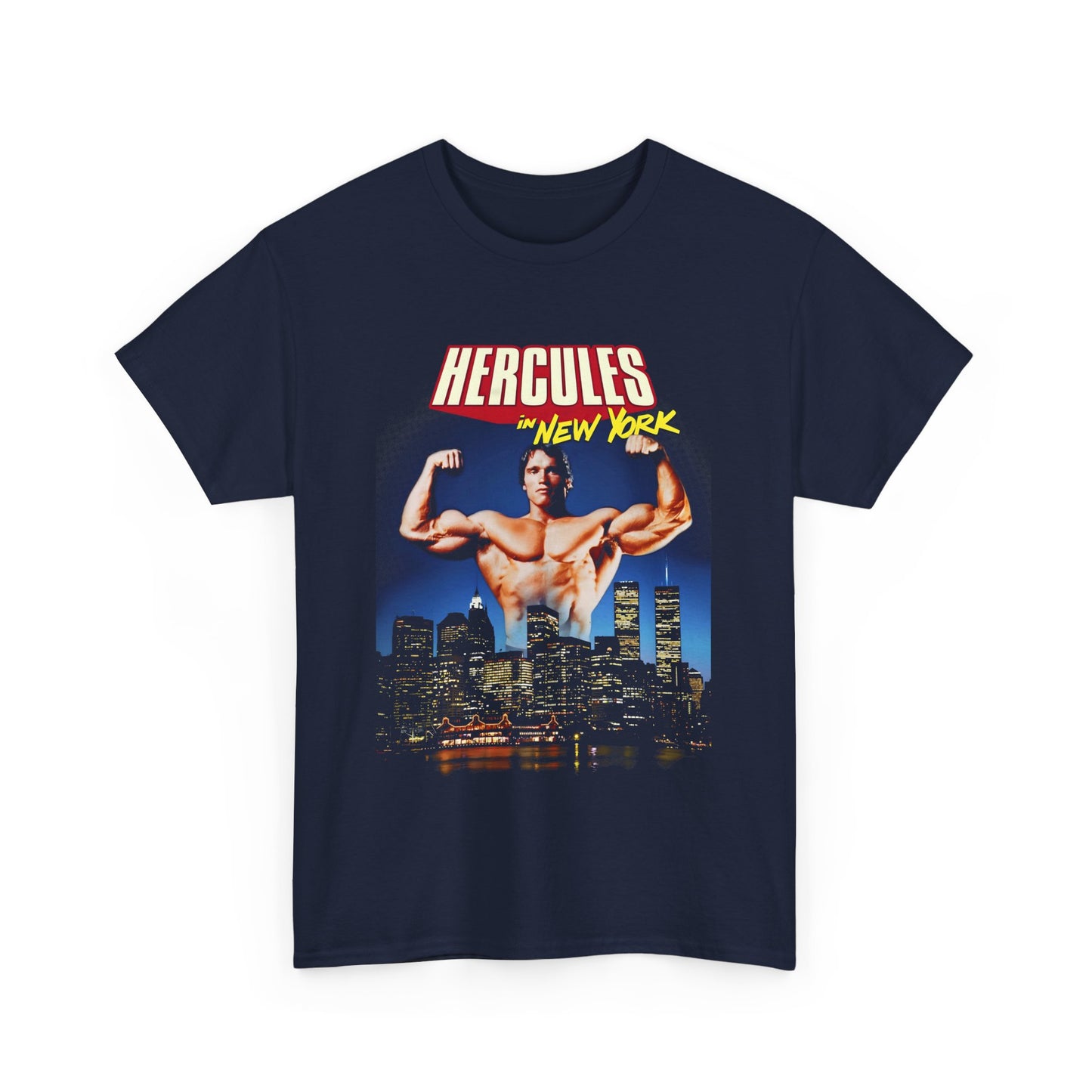 1970 hercules in new york movie poster tshirt