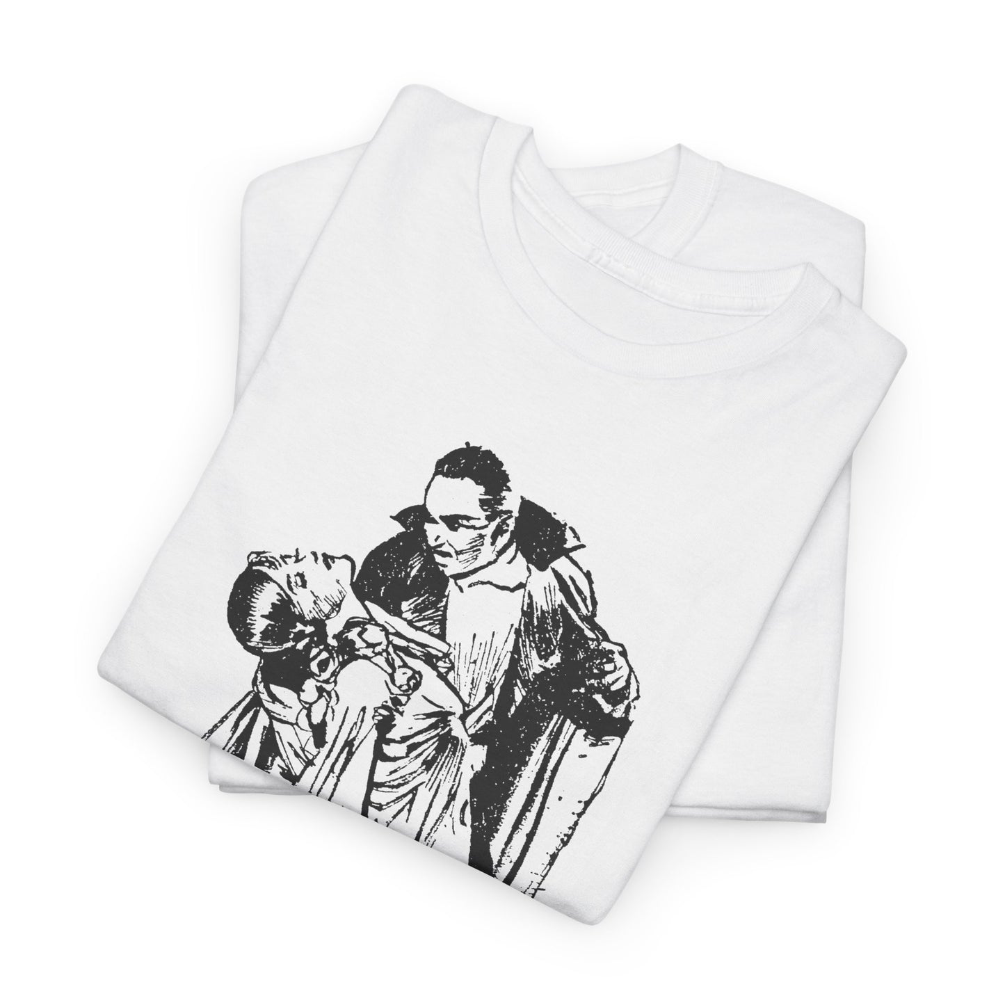 1927 stage play ad for dracula reproduction tshirt