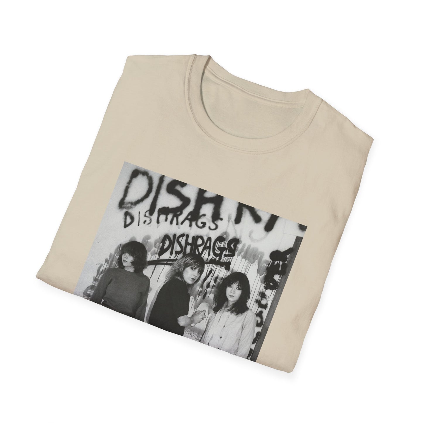 canadian punk band the dishrags photo tshirt
