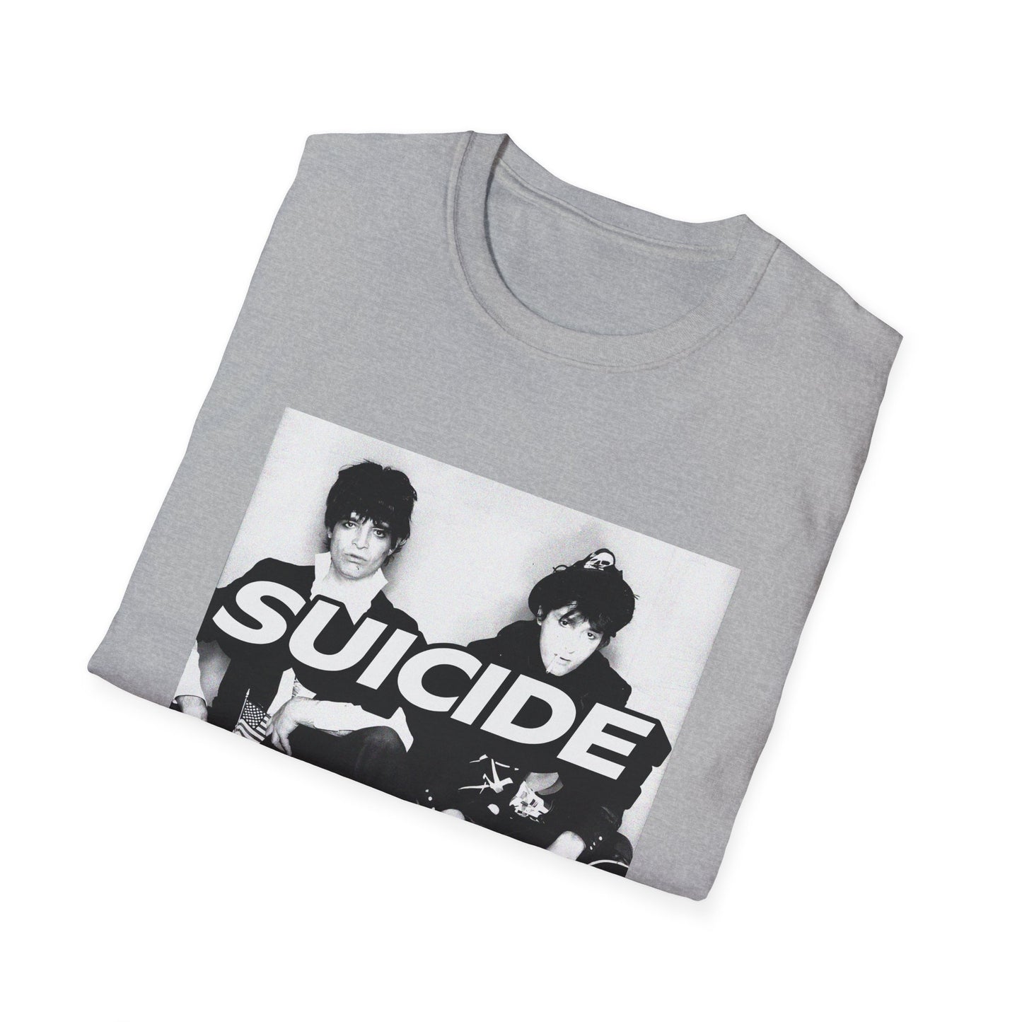 martin rev and alan vega suicide band 6 tshirt