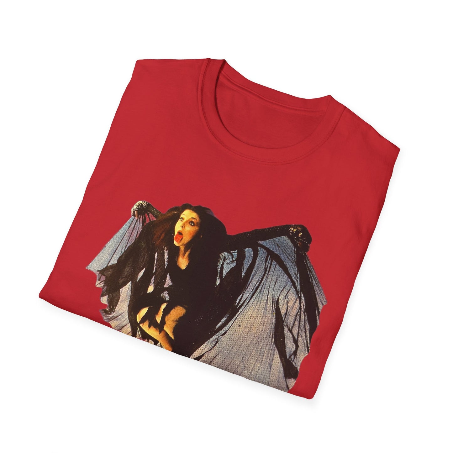 kate bush as a bat on never for ever tshirt