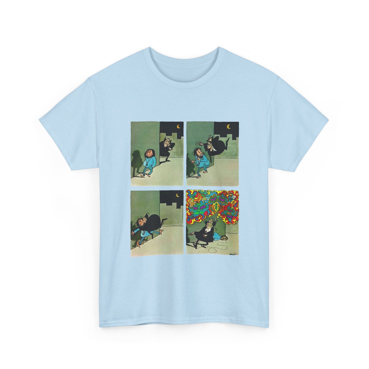1970 comic the vampire by sergio aragones reproduction tshirt