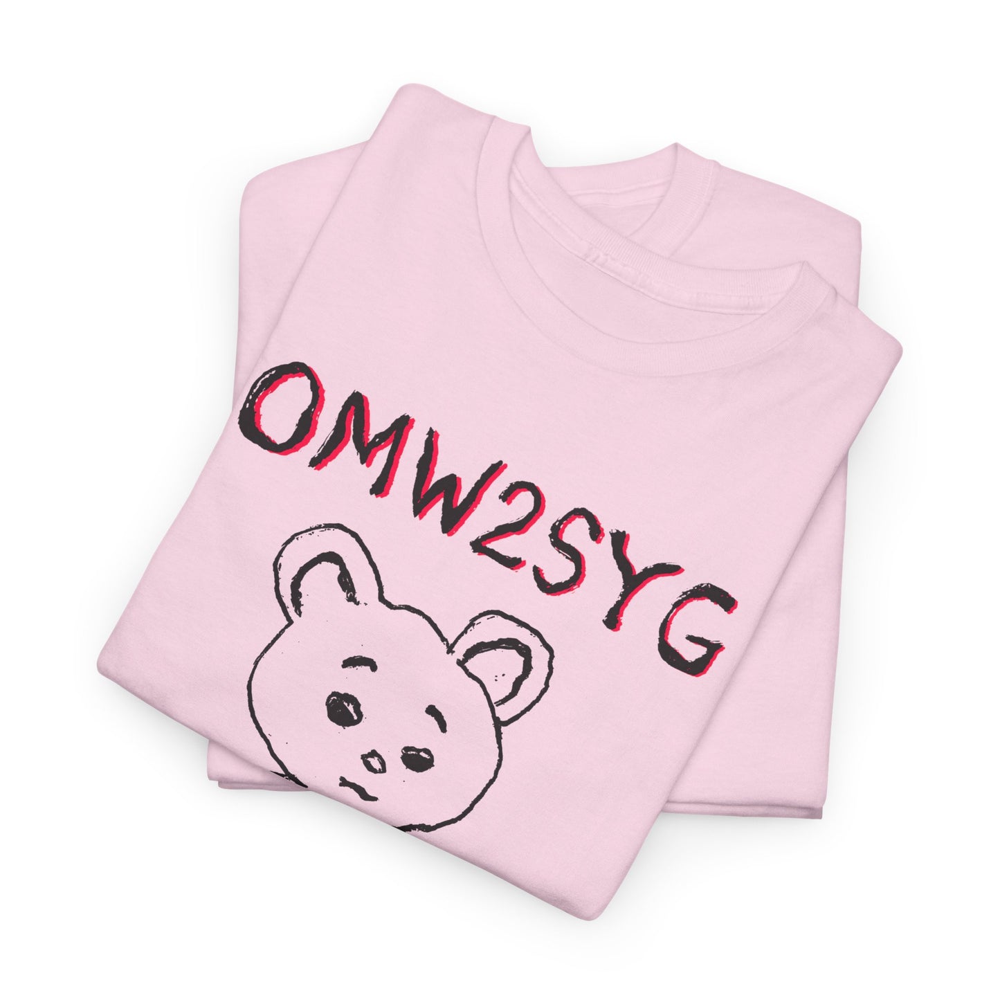 original drawing omw2syg on my way to steal your girl bunny riding tricycle tshirt