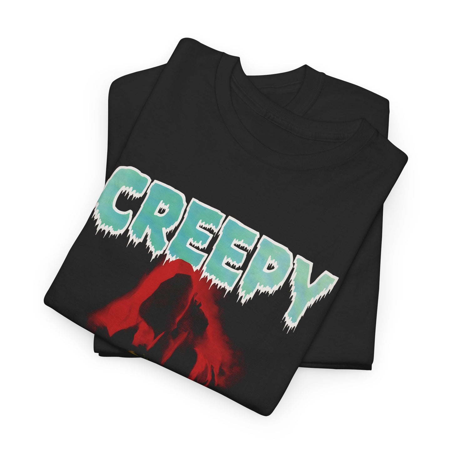 1979 creepy magazine spanish edition cover stretched graphic tshirt