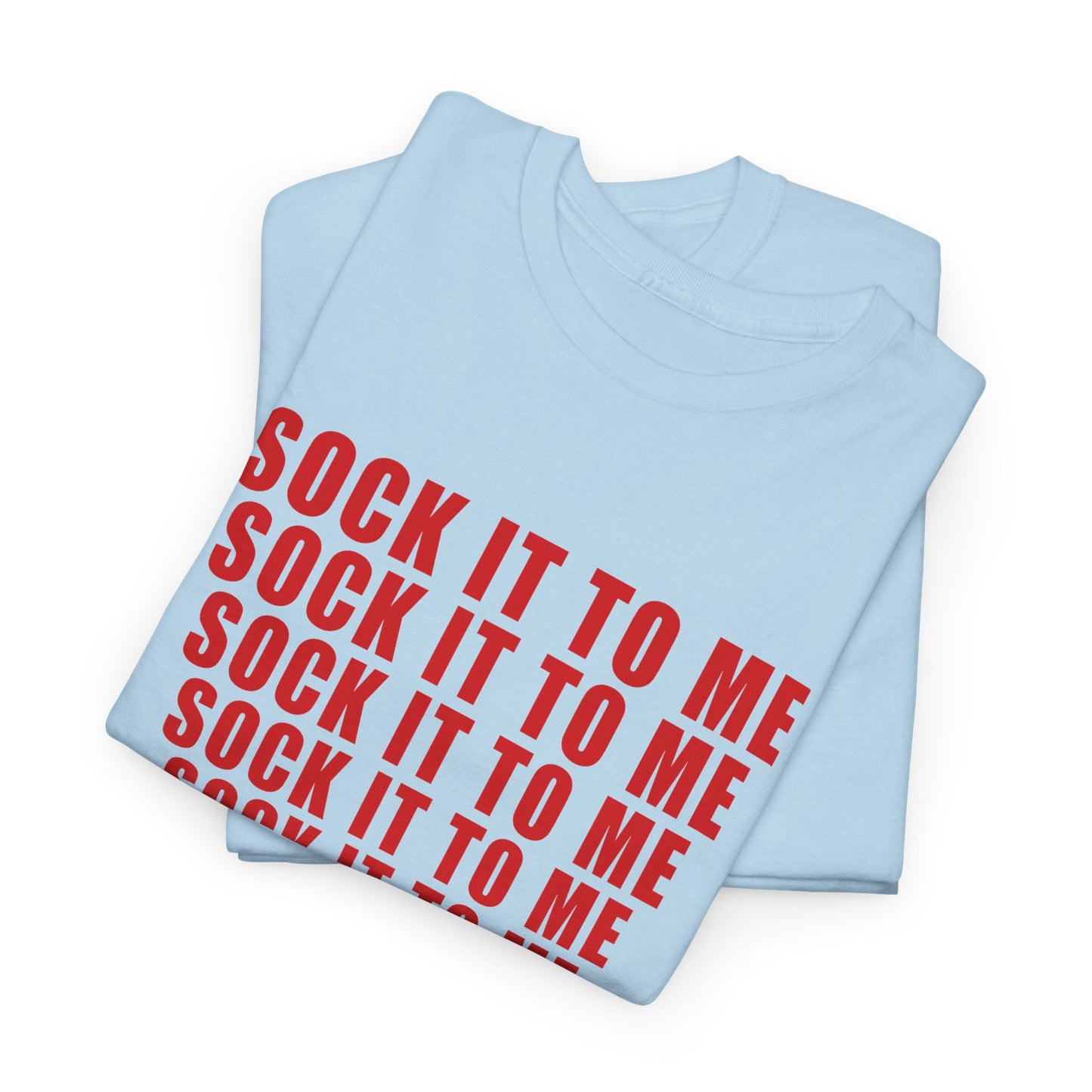 1960s vintage design sock it to me reproduction tshirt