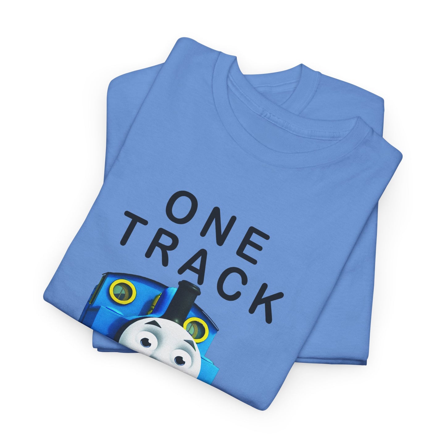 thomas the tank engine one track mind dumb tshirt