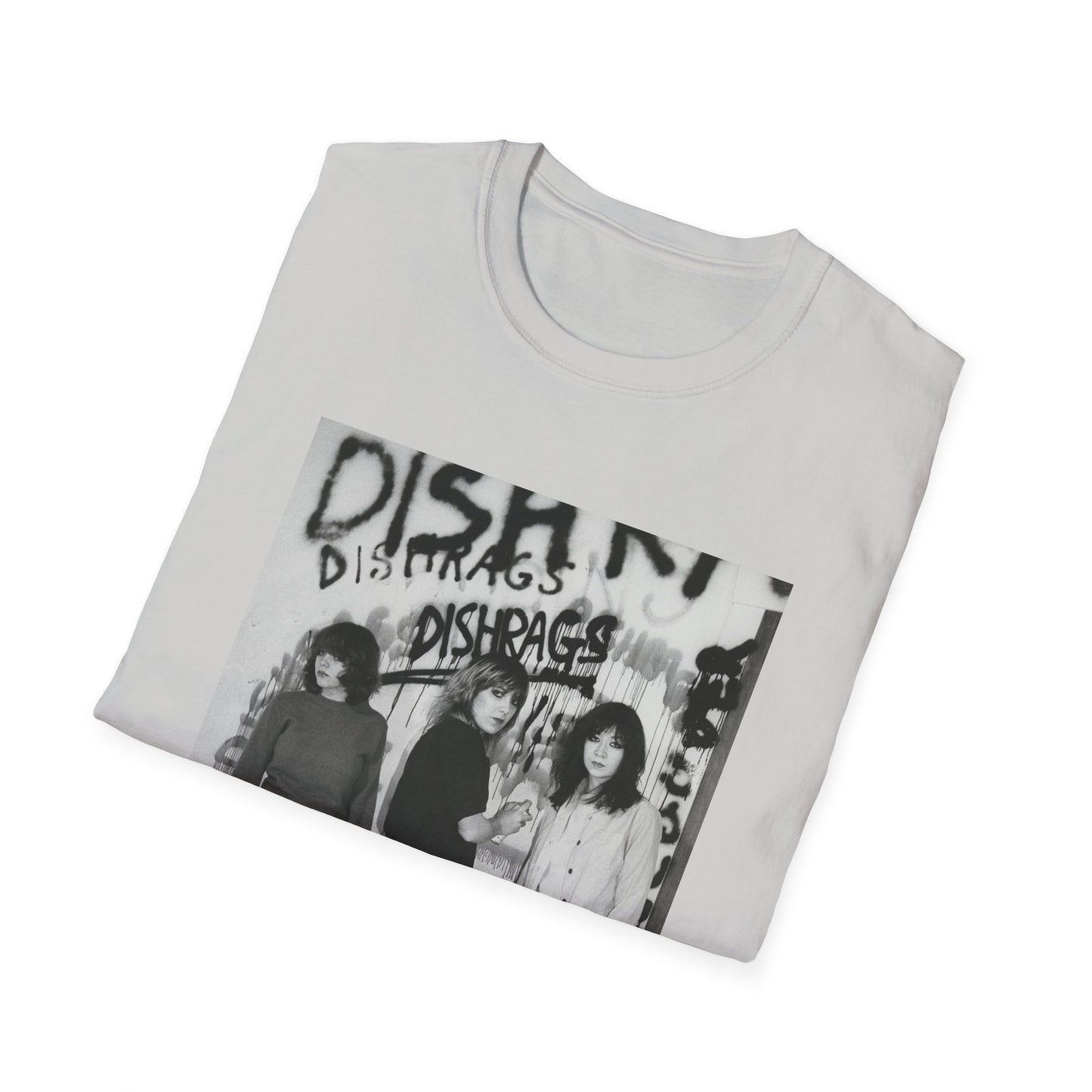canadian punk band the dishrags photo tshirt