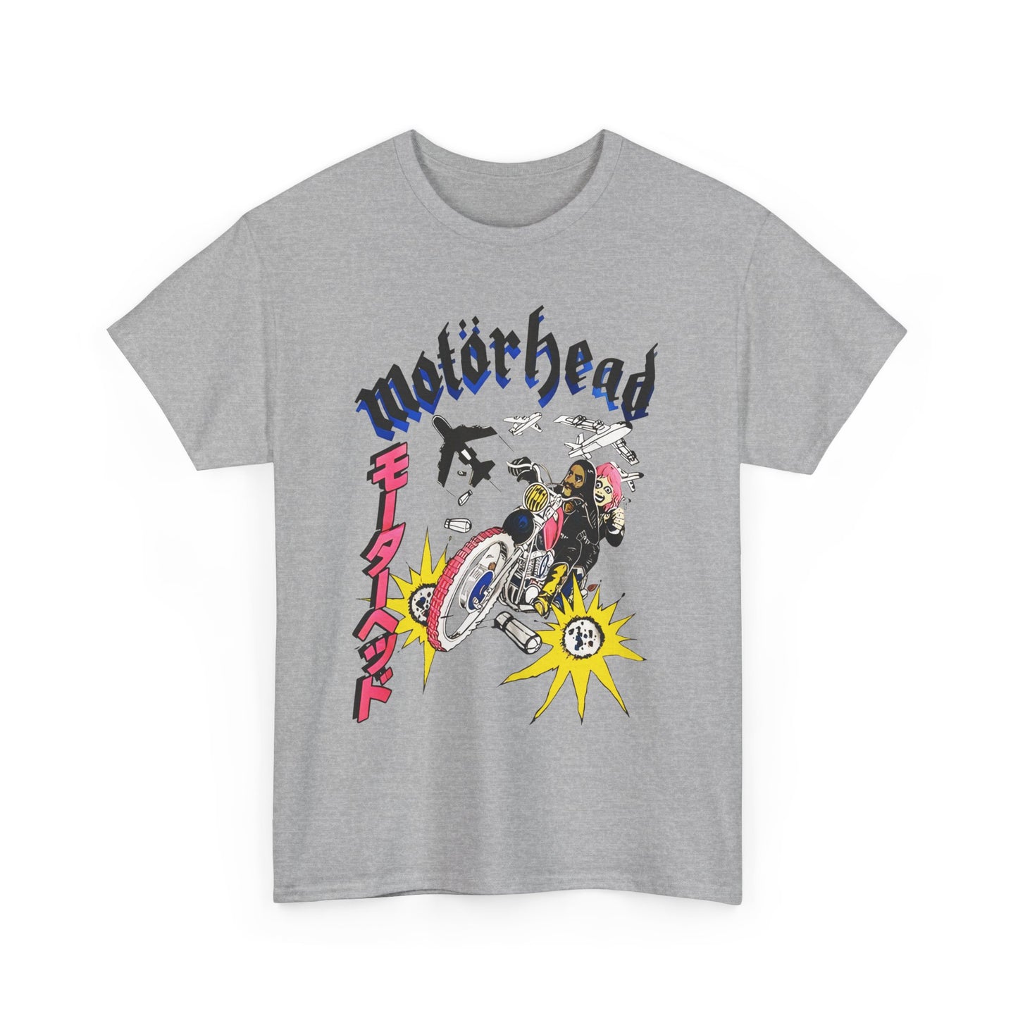 1990s rare motorhead japanese tour poster reproduction tshirt