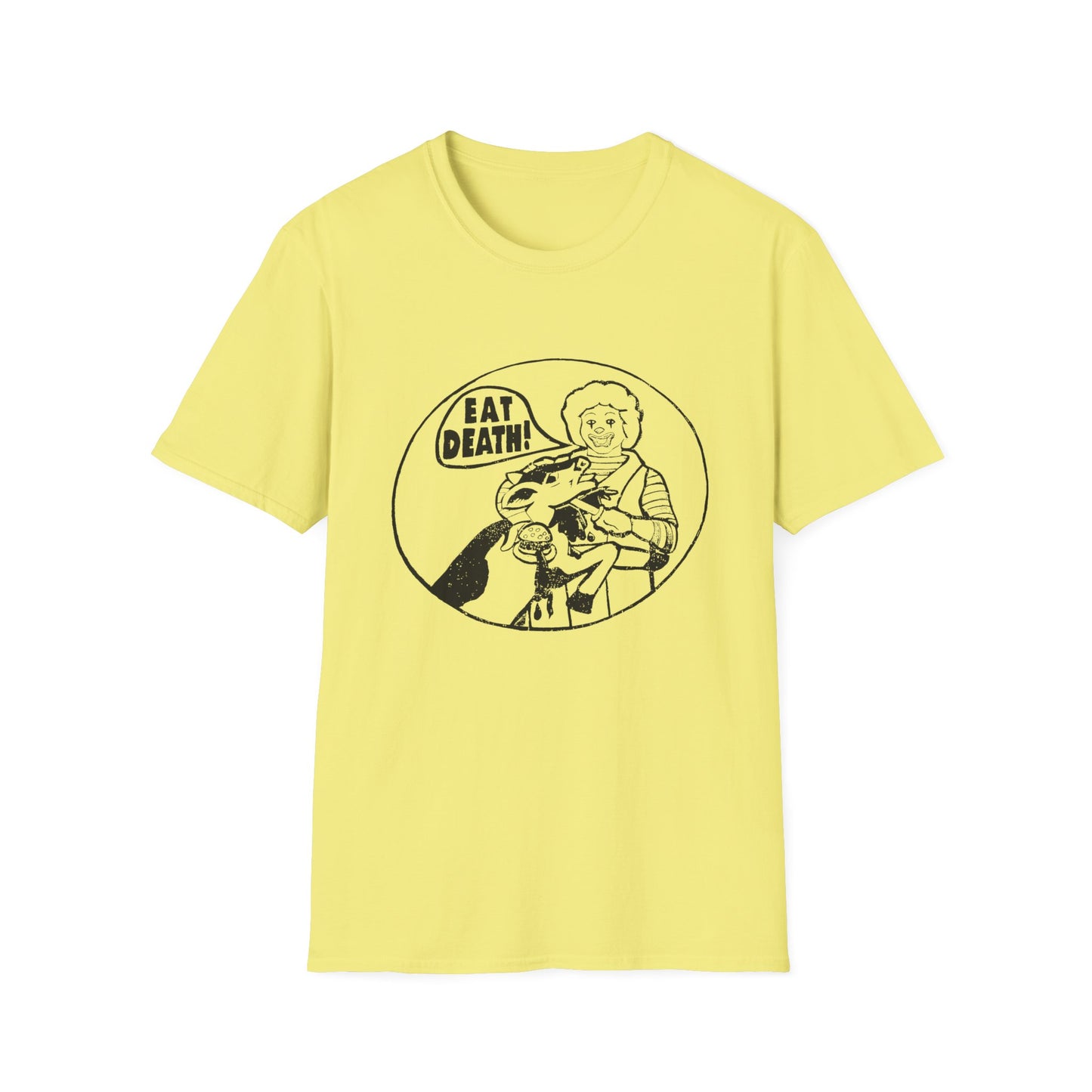 eat death carnivore meme vintage '90s repro tshirt