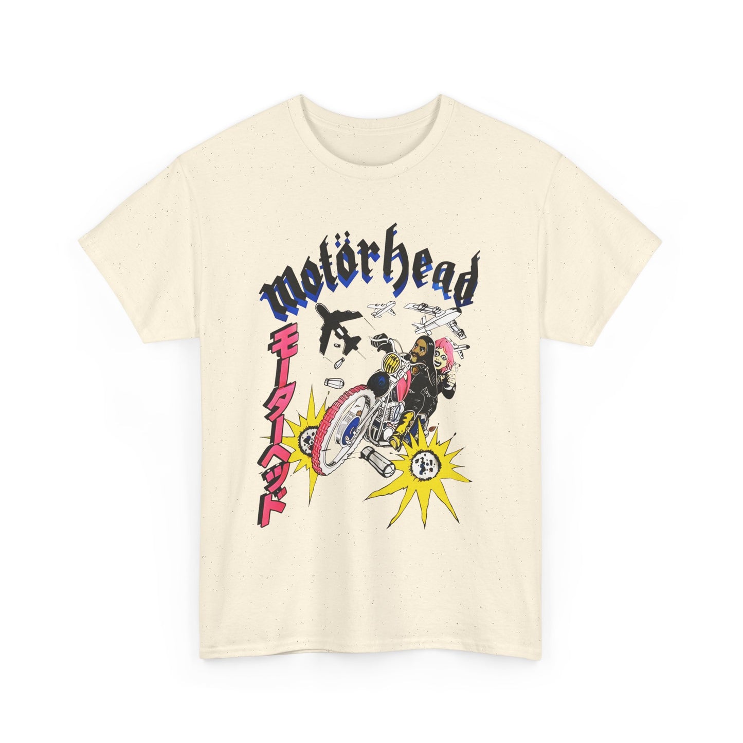 1990s rare motorhead japanese tour poster reproduction tshirt
