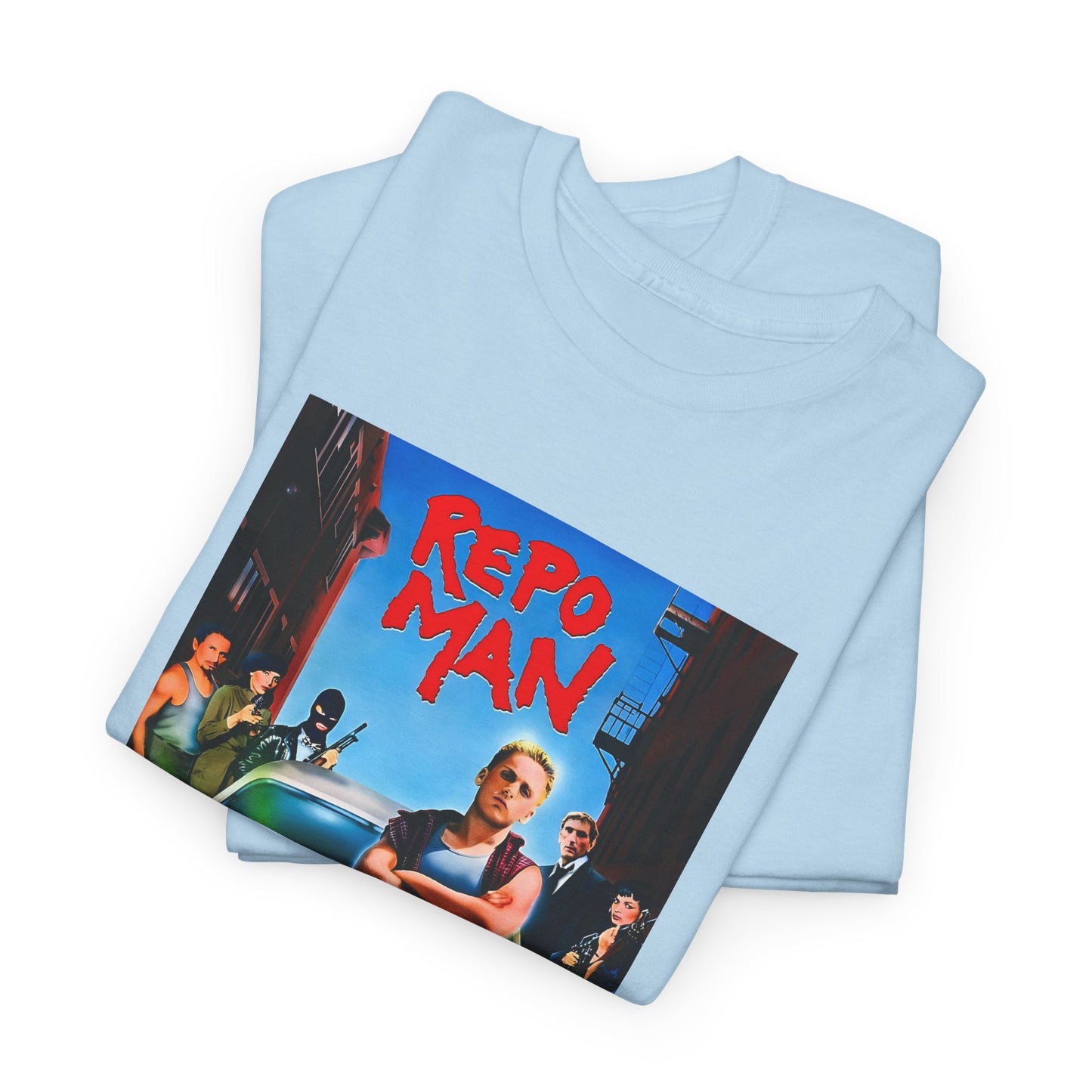 repo man 1984 movie poster reproduction tshirt