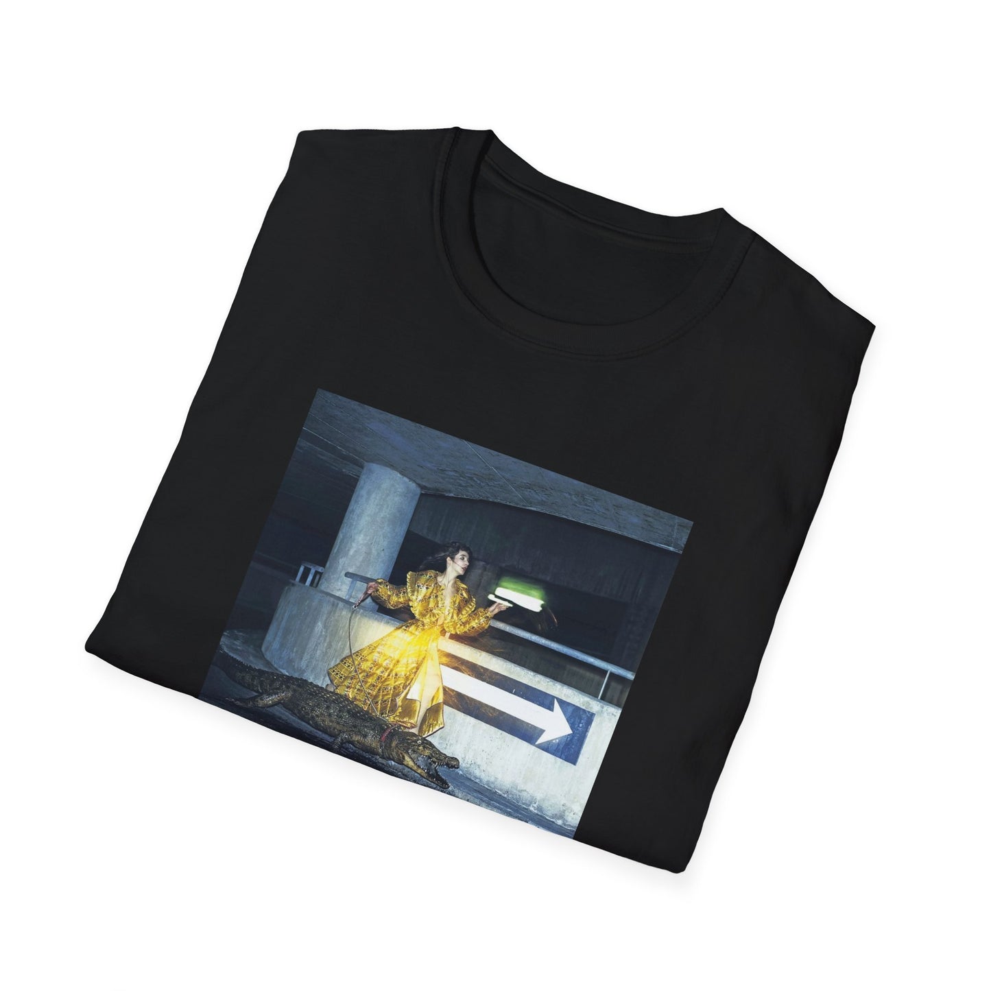 kate bush walking a crocodile in fong leng through the barbican car park tshirt