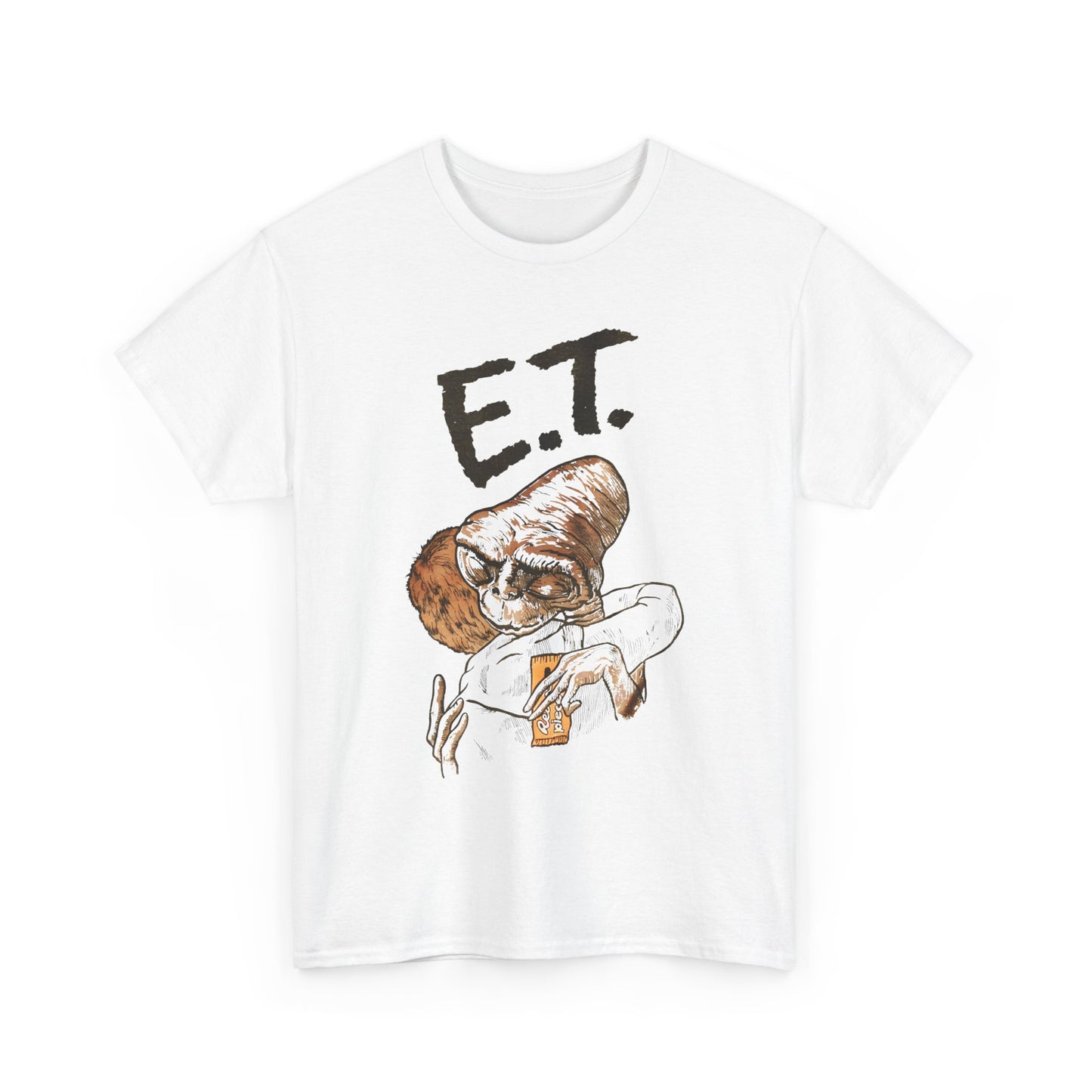 vintage 1982 e.t reese's pieces promo reproduction tshirt