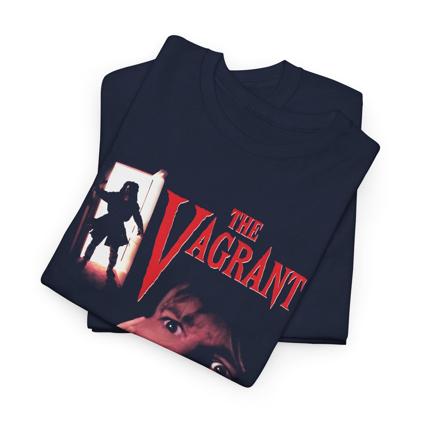 the vagrant 1992 movie poster reproduction tshirt