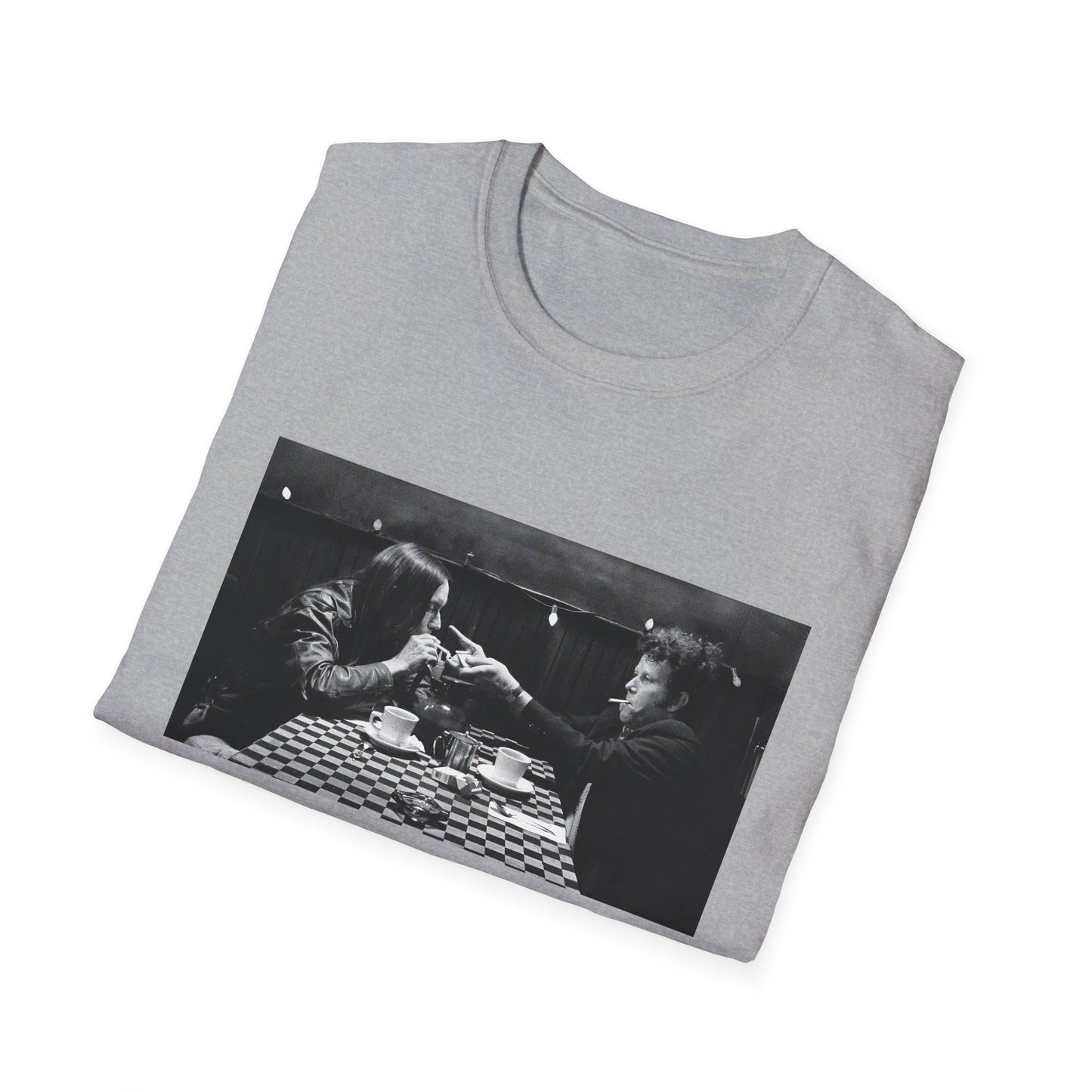 iggy pop and tom waits from coffee and cigarettes tshirt