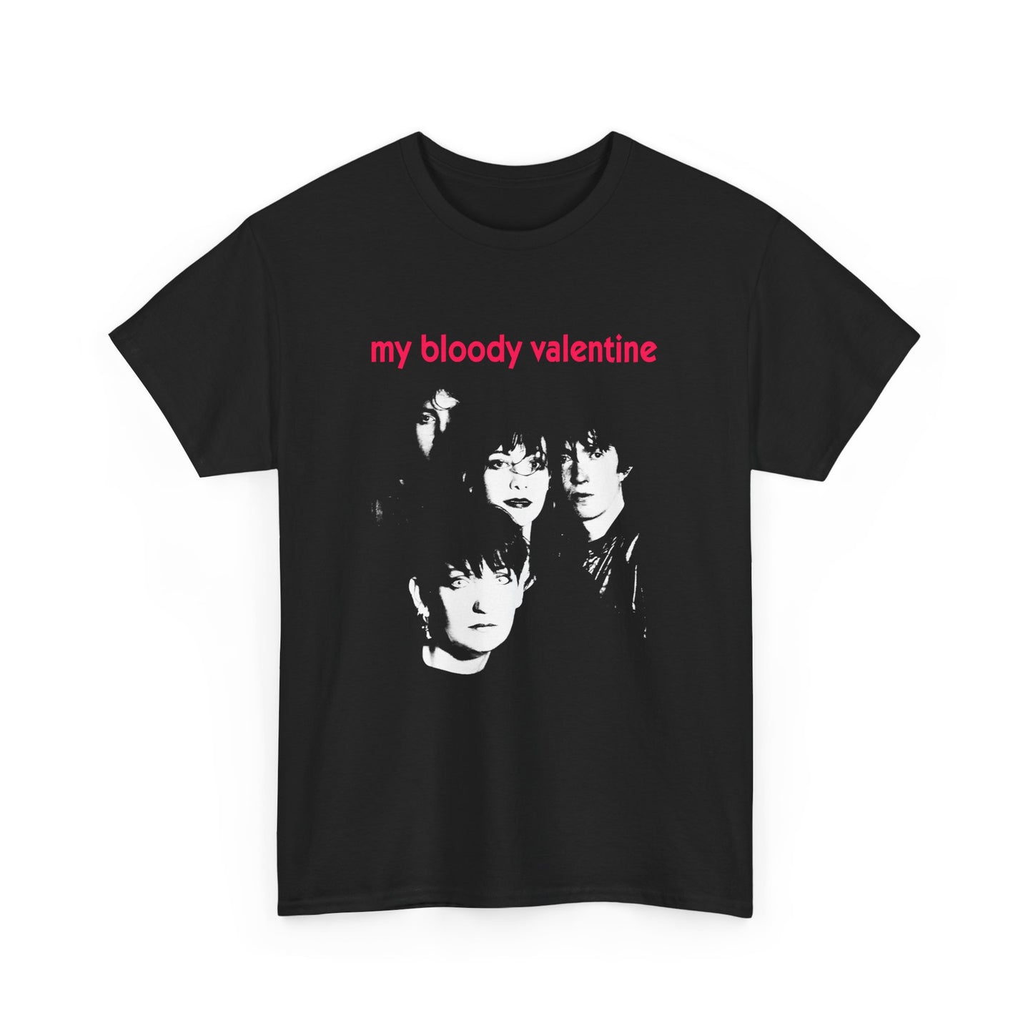 my bloody valentine custom band shot edit inspired by vintage graphic tshirt