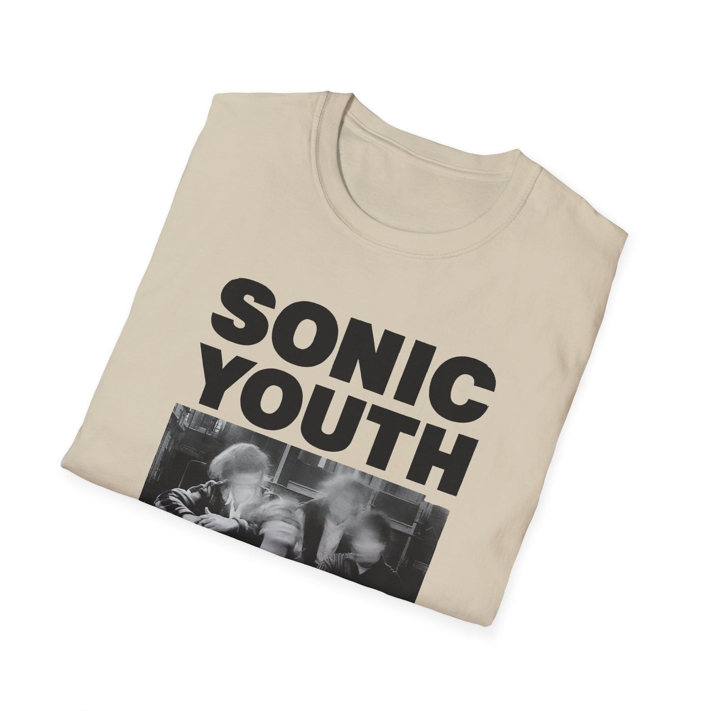 sonic youth on the stairs tshirt