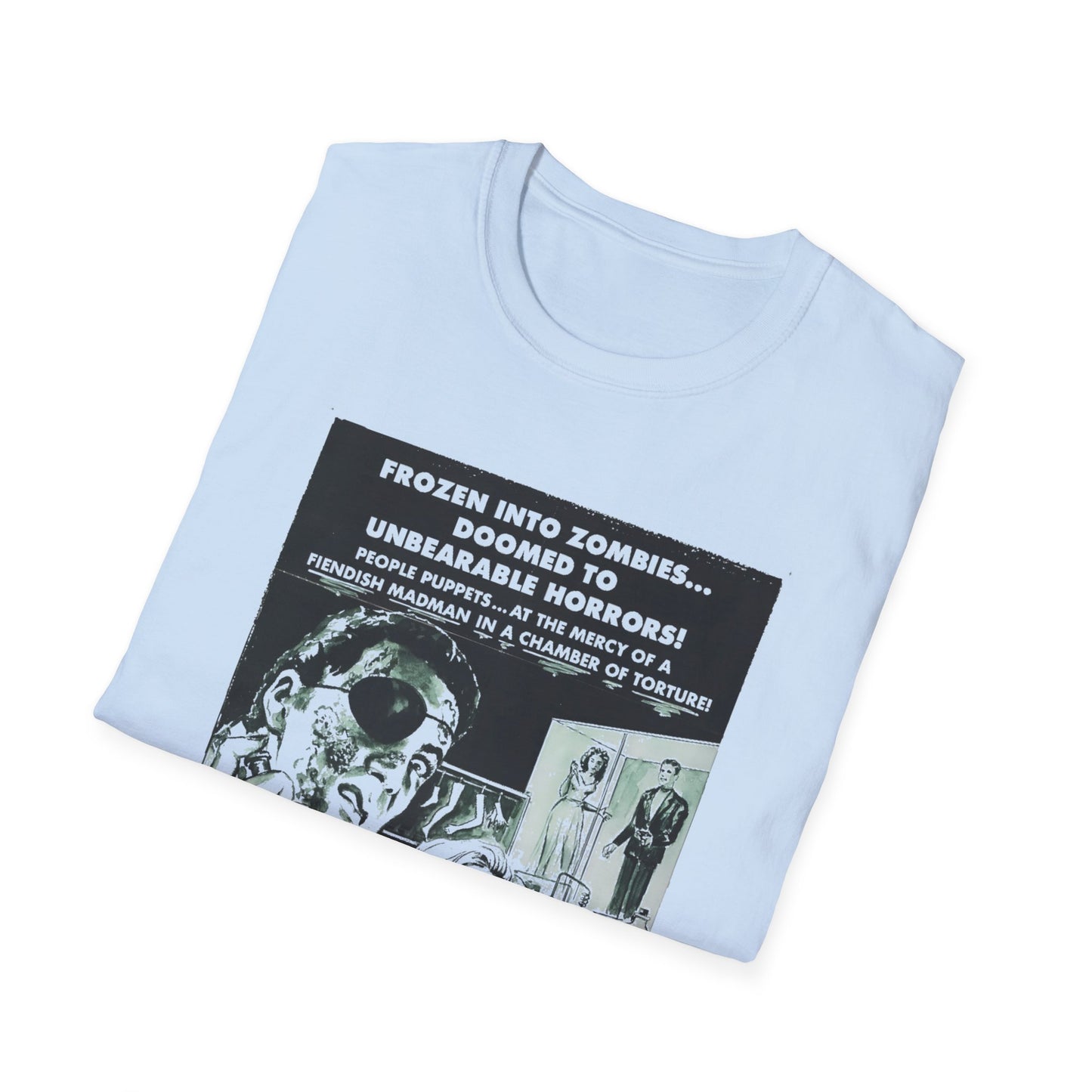 1969 nightmare in wax movie poster tshirt