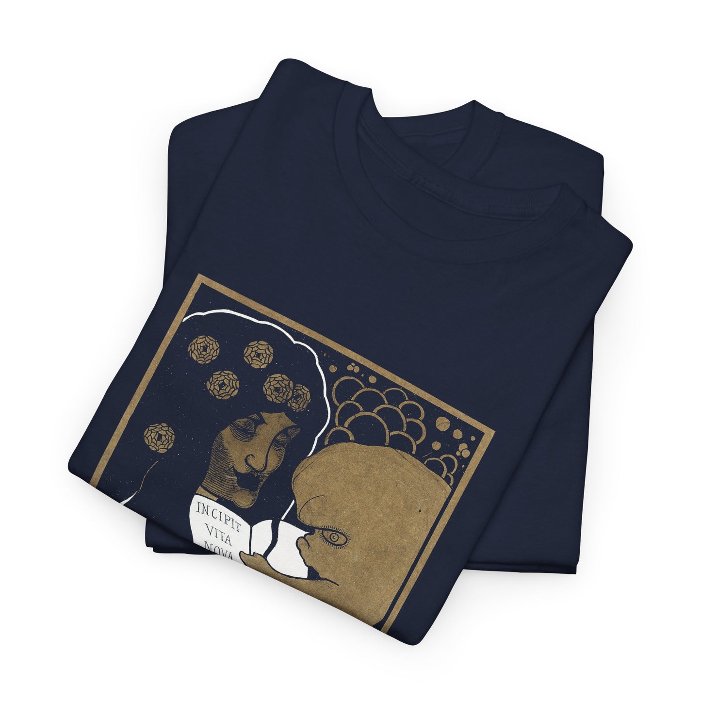 incipit vita nova "thus begins a new life" 1893 aubrey beardsley graphic tshirt