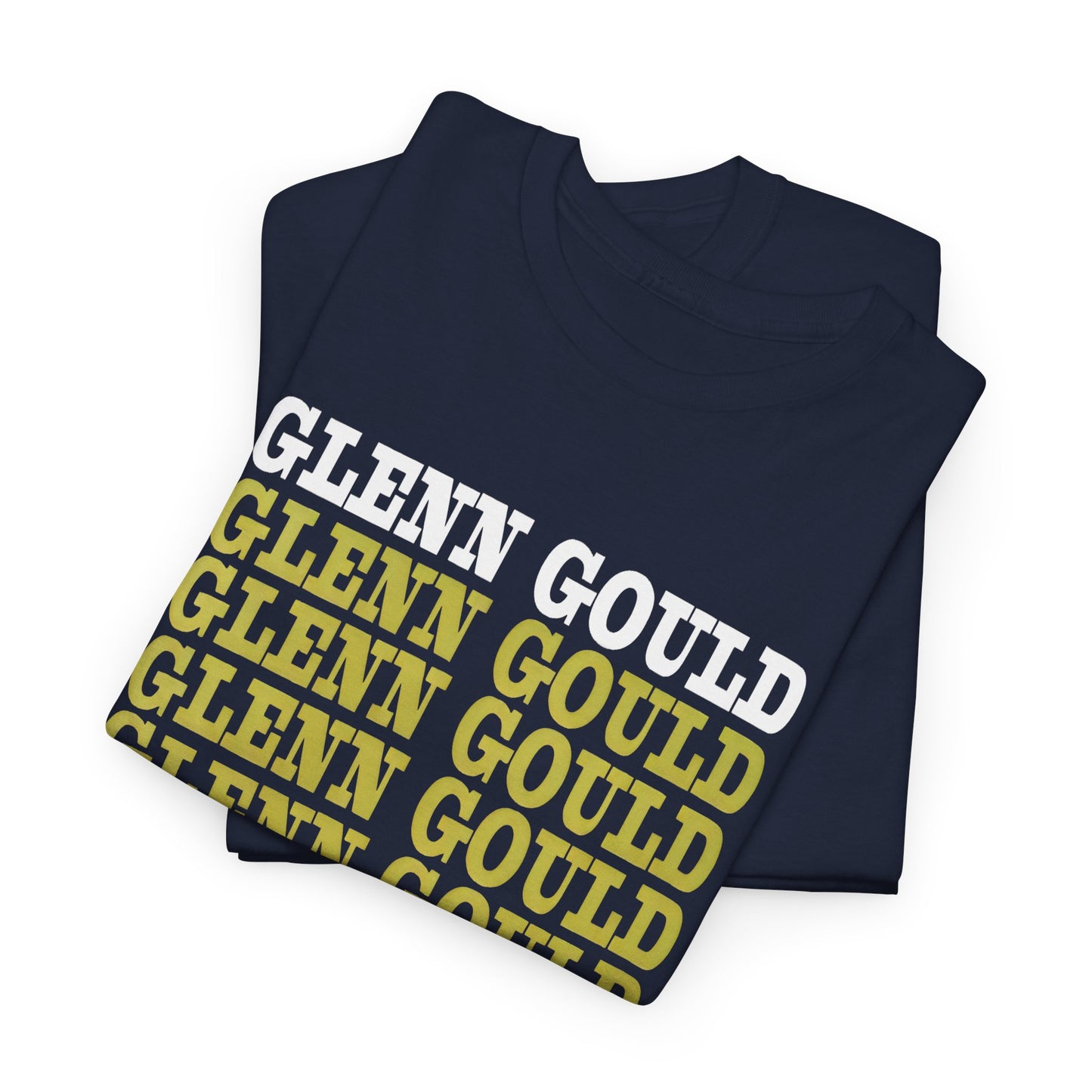 glen gould font from sonata no. 30 in e major 1956 album reproduction tshirt