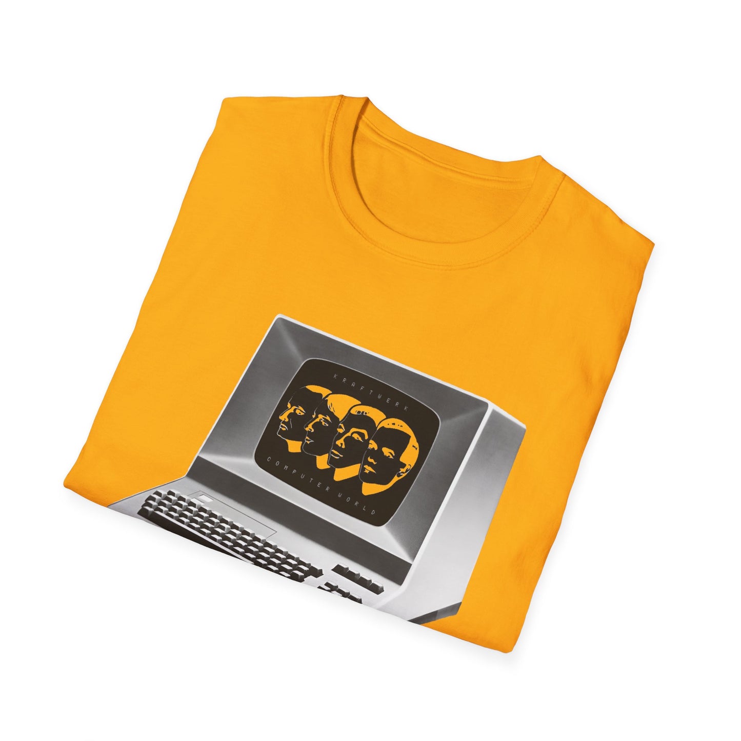 kraftwerk 1981 computer world album custom colour tshirt