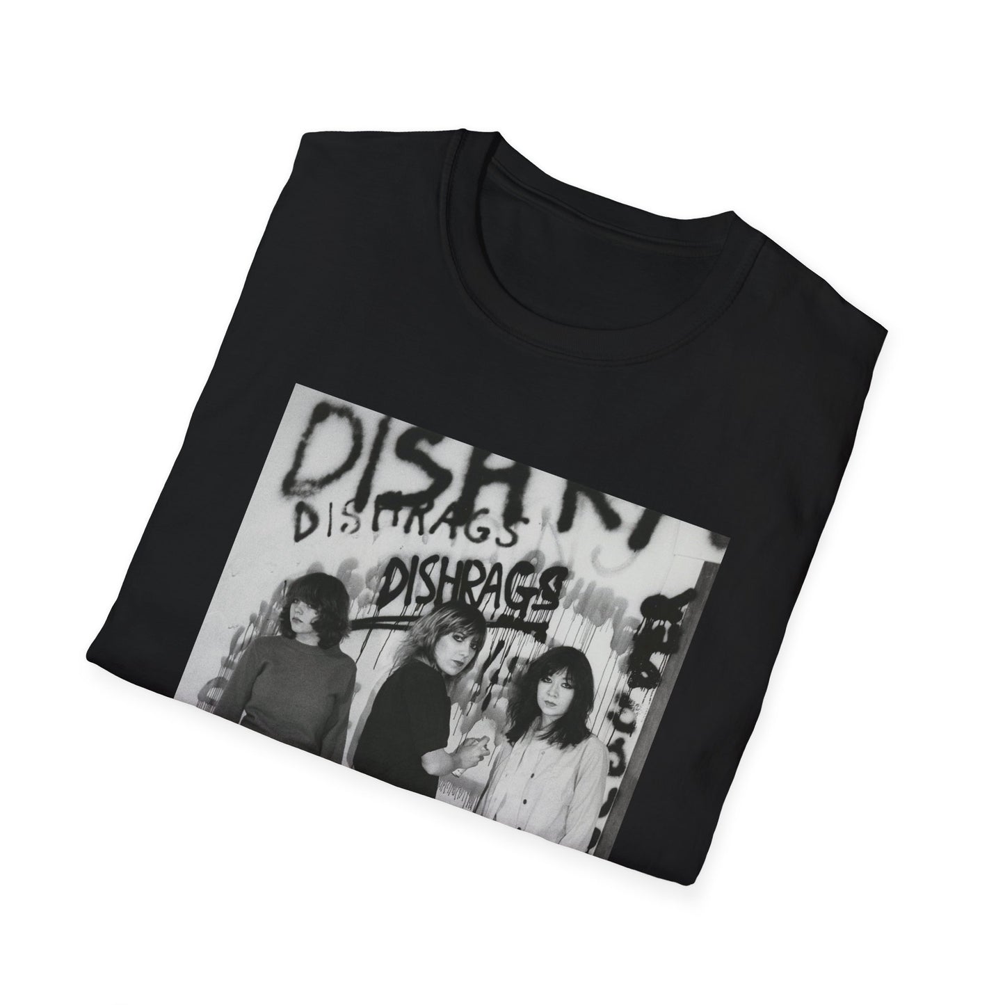 canadian punk band the dishrags photo tshirt