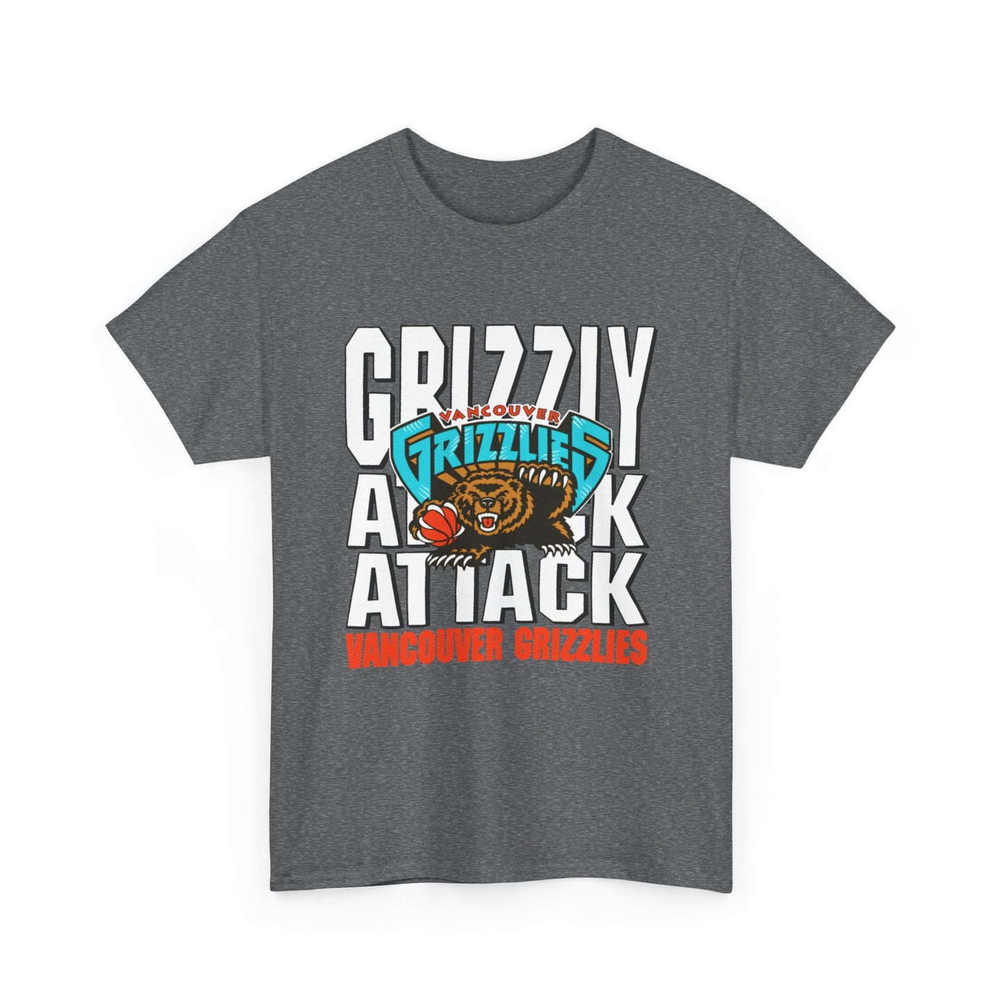 vintage vancouver grizzlies reproduction tshirt