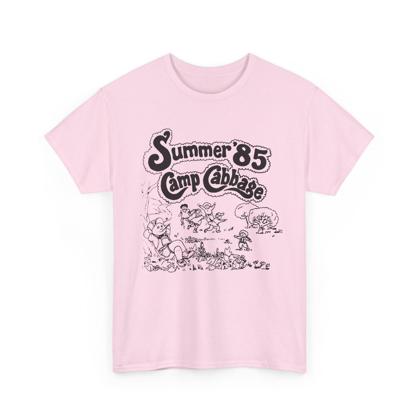 1985 vintage camp cabbage hobby city anaheim reproduction tshirt