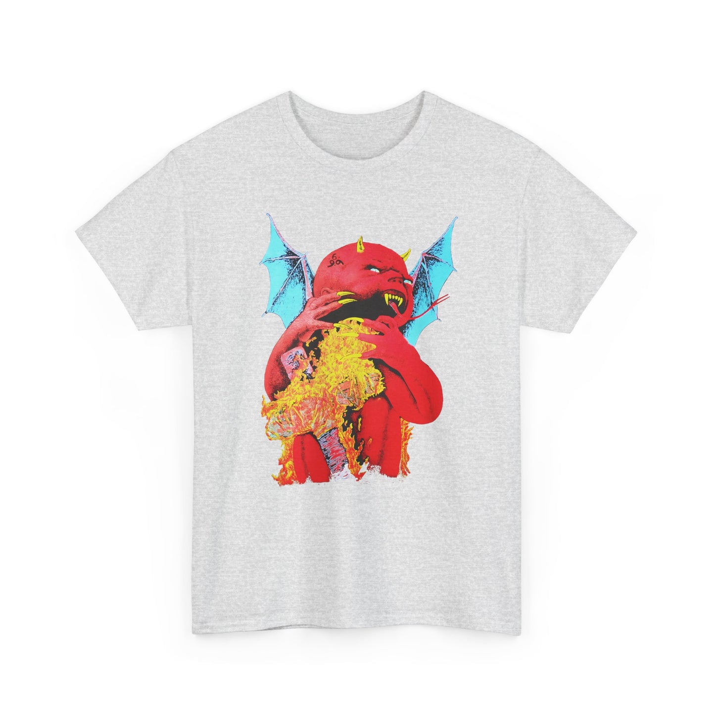 original demon child used for born again album cover reproduction tshirt