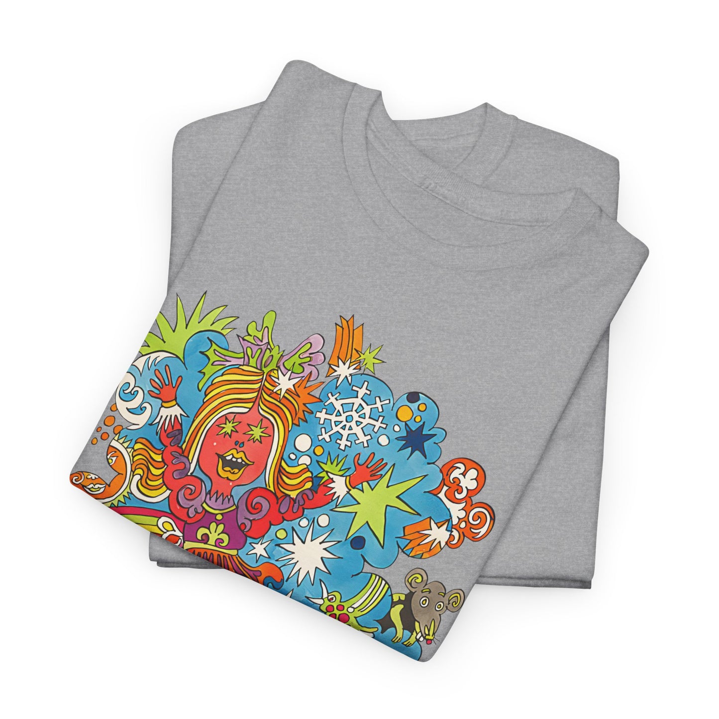1970 stars slovak illustration by miroslav cipar reproduction tshirt